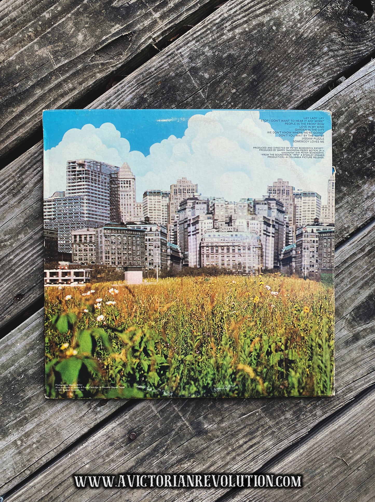 Melanie - Garden in the City - 1971 - Buddah Records - Folk Rock - Vinyl LP Record Album - Used