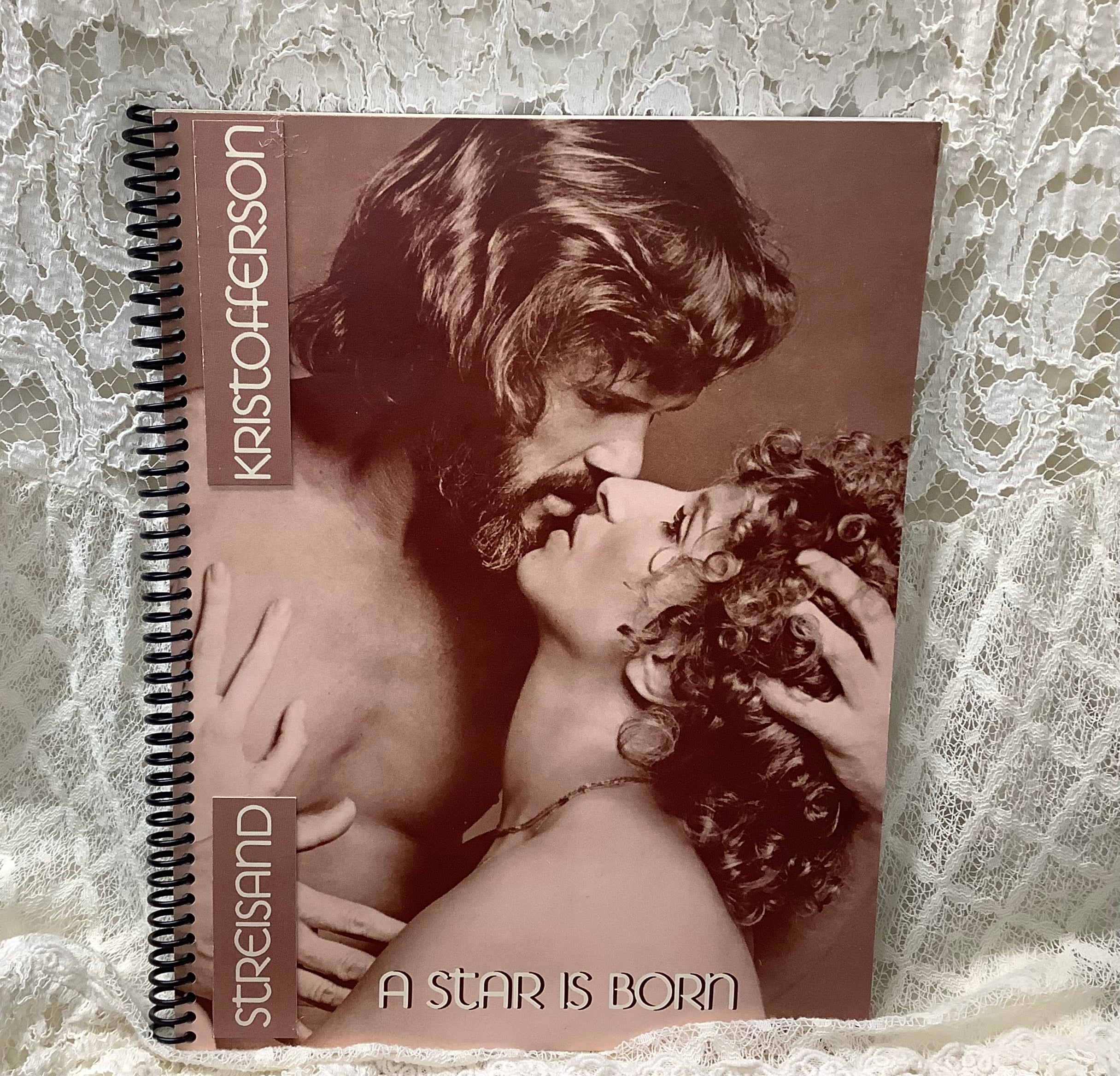 "A Star Is Born" Recycled Album Cover Notebook