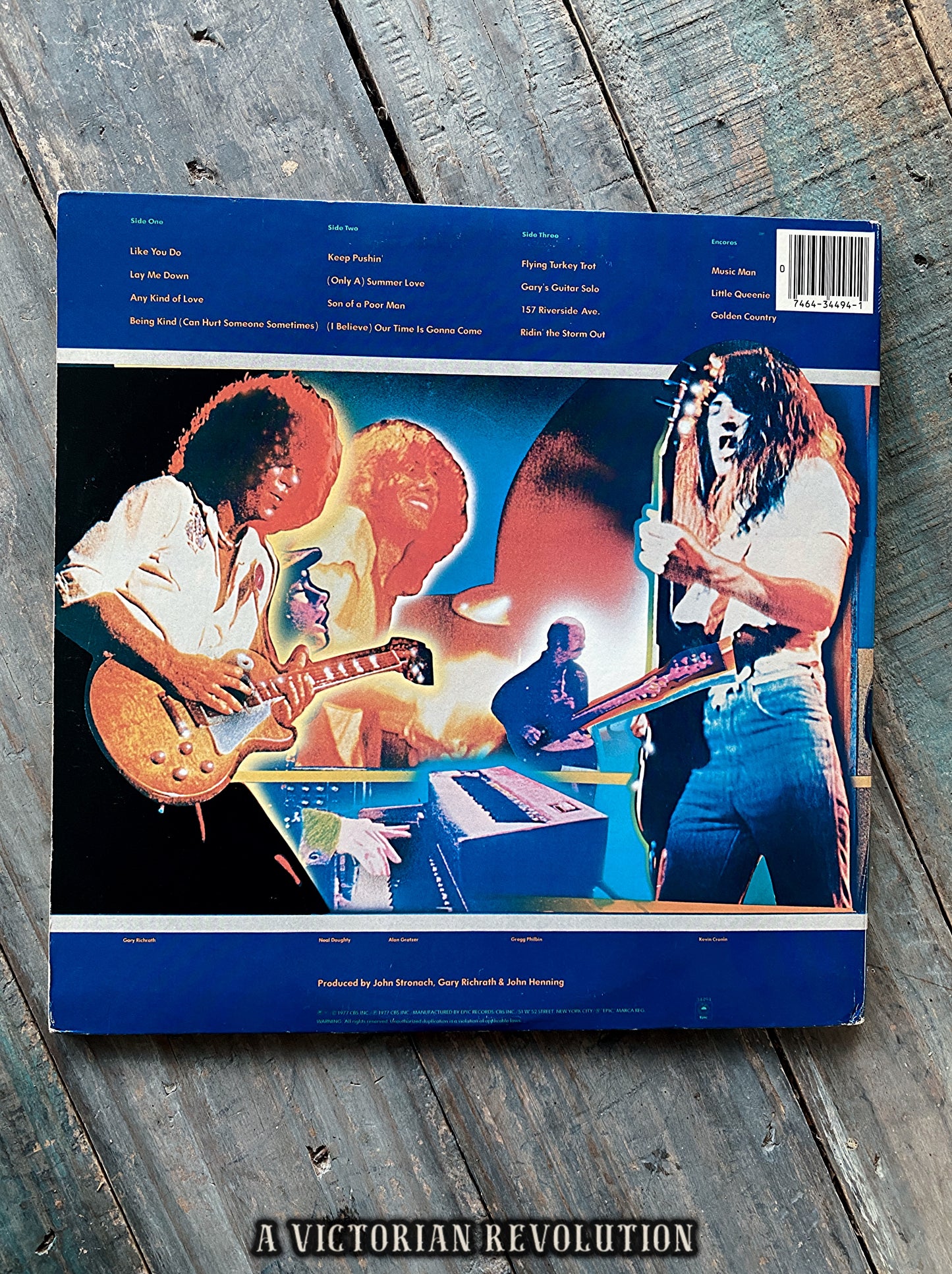 REO Speedwagon - You Get What You Play For - 1977 - Epic Records - Classic Rock - Vinyl LP/Record Album - Used