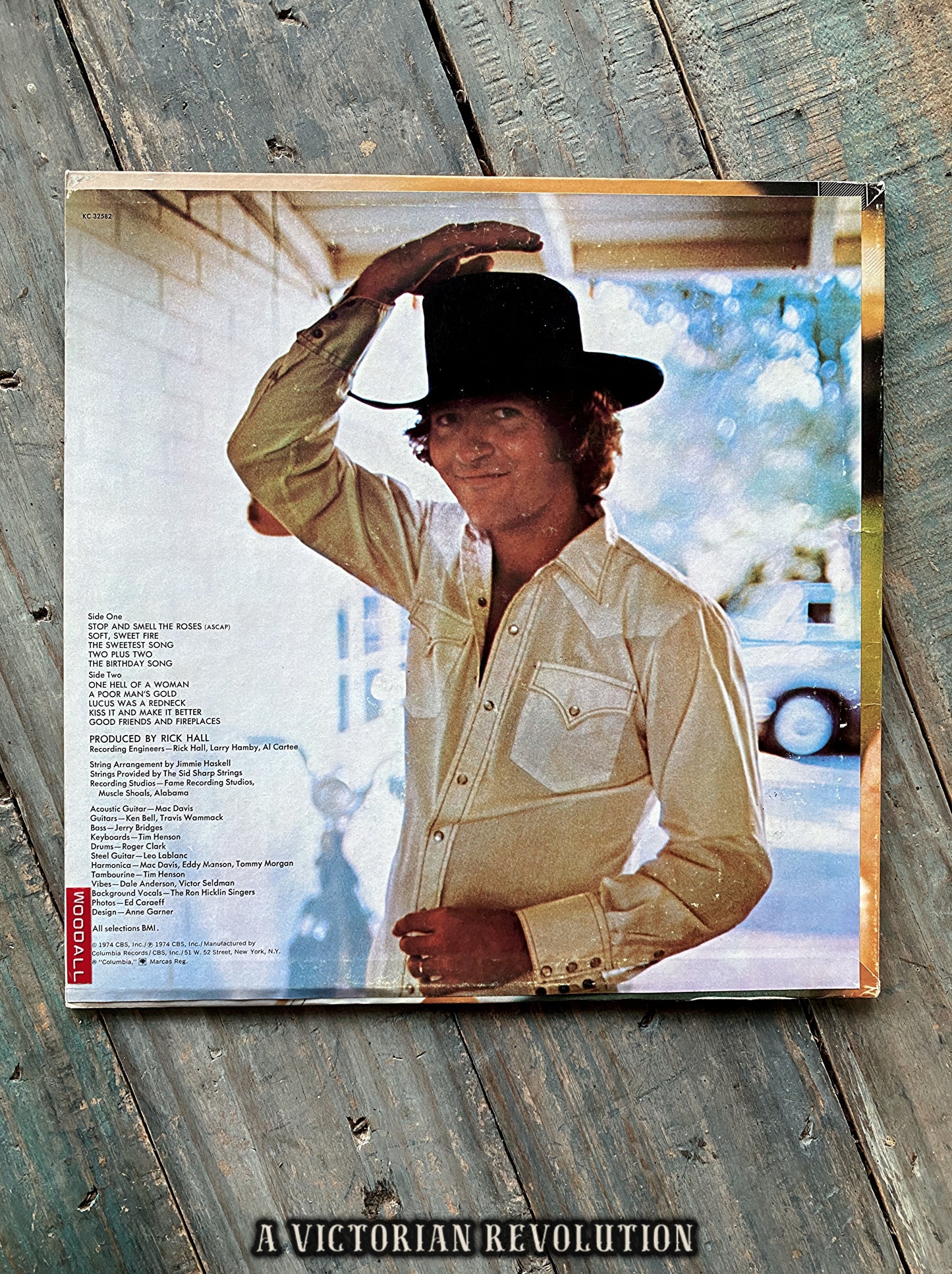 Mac Davis - Stop and Smell the Roses - 1974 - Columbia - Country - Vinyl LP/Record Album - Used