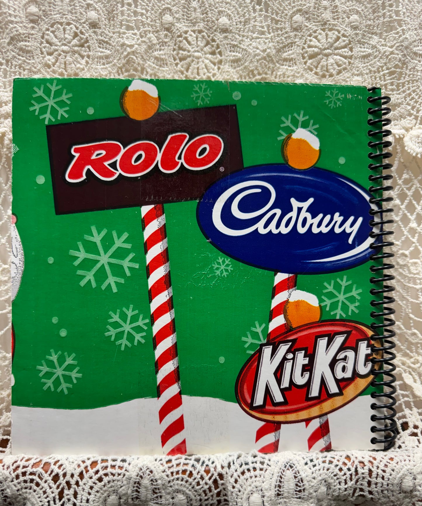 Hersheys Holiday Spiral Notebook
