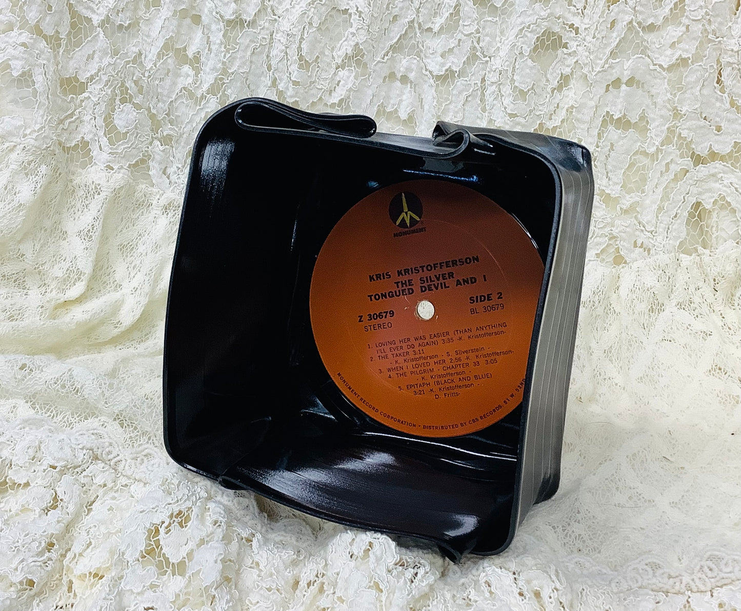 Record Bowl Kris Kristofferson…The Silver Tongued Devil and I