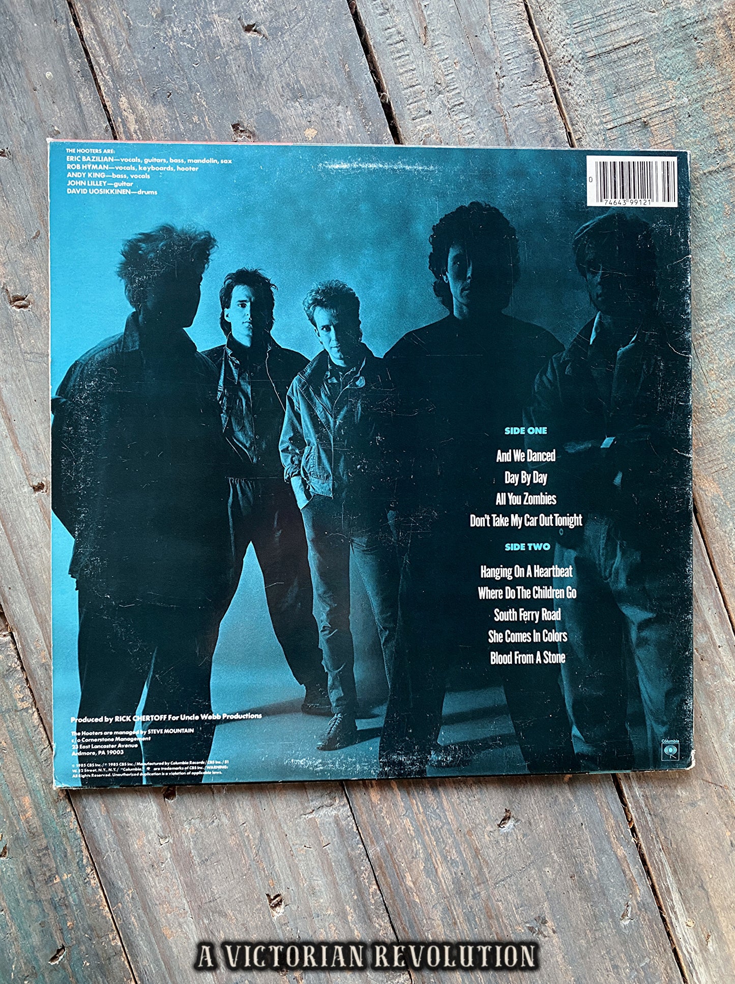 The Hooters - Nervous Night - 1985 - Columbia Records - Rock - Vinyl LP/Record Album - Used