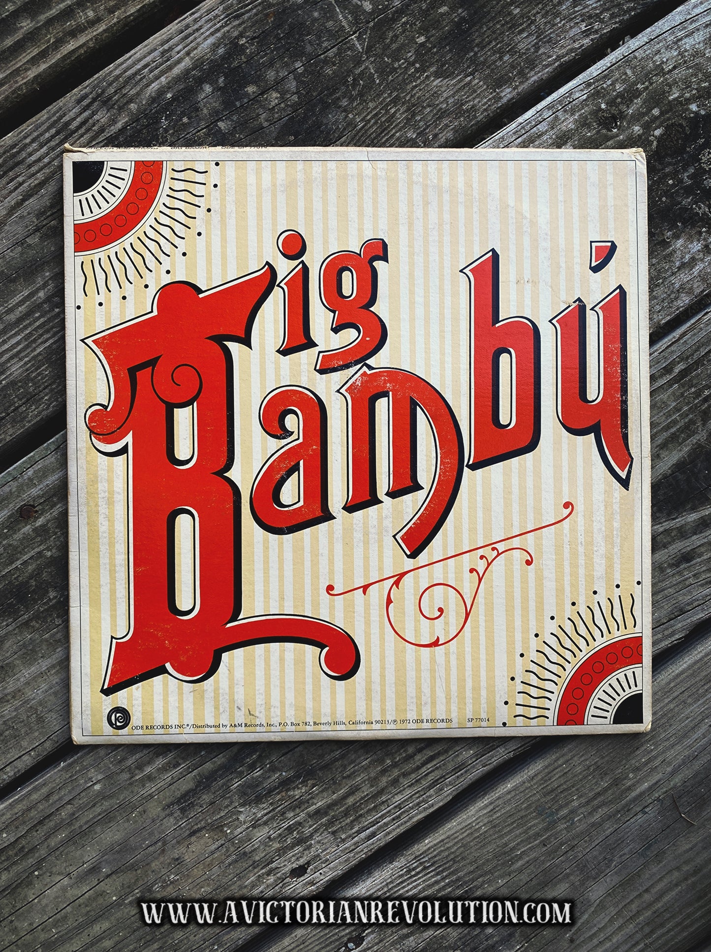 Cheech & Chong - Big Bambú - 1972 - Ode Records - Comedy - Vinyl LP - Used