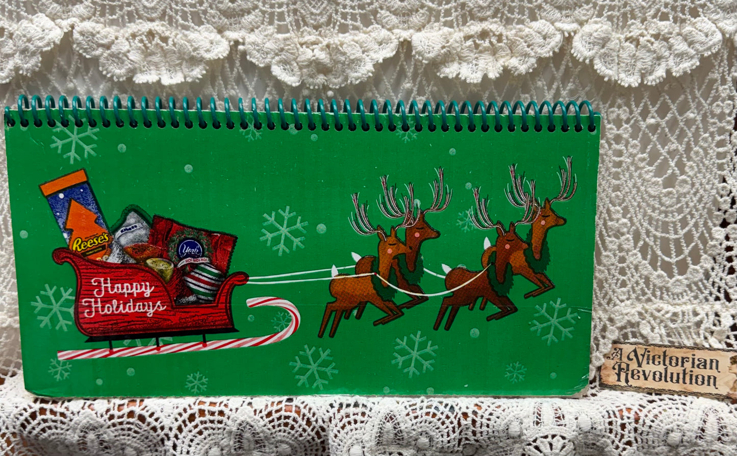 Happy Holidays Spiral Notebook