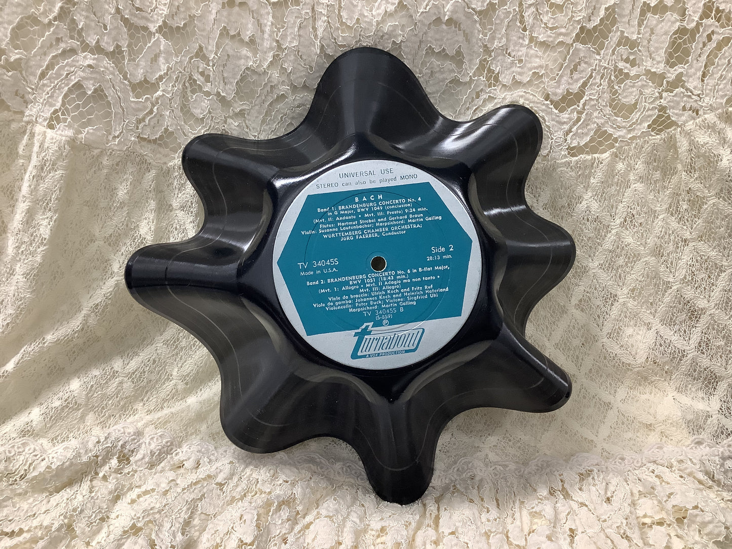 Record Bowl Bach…Brandenburg Concerto