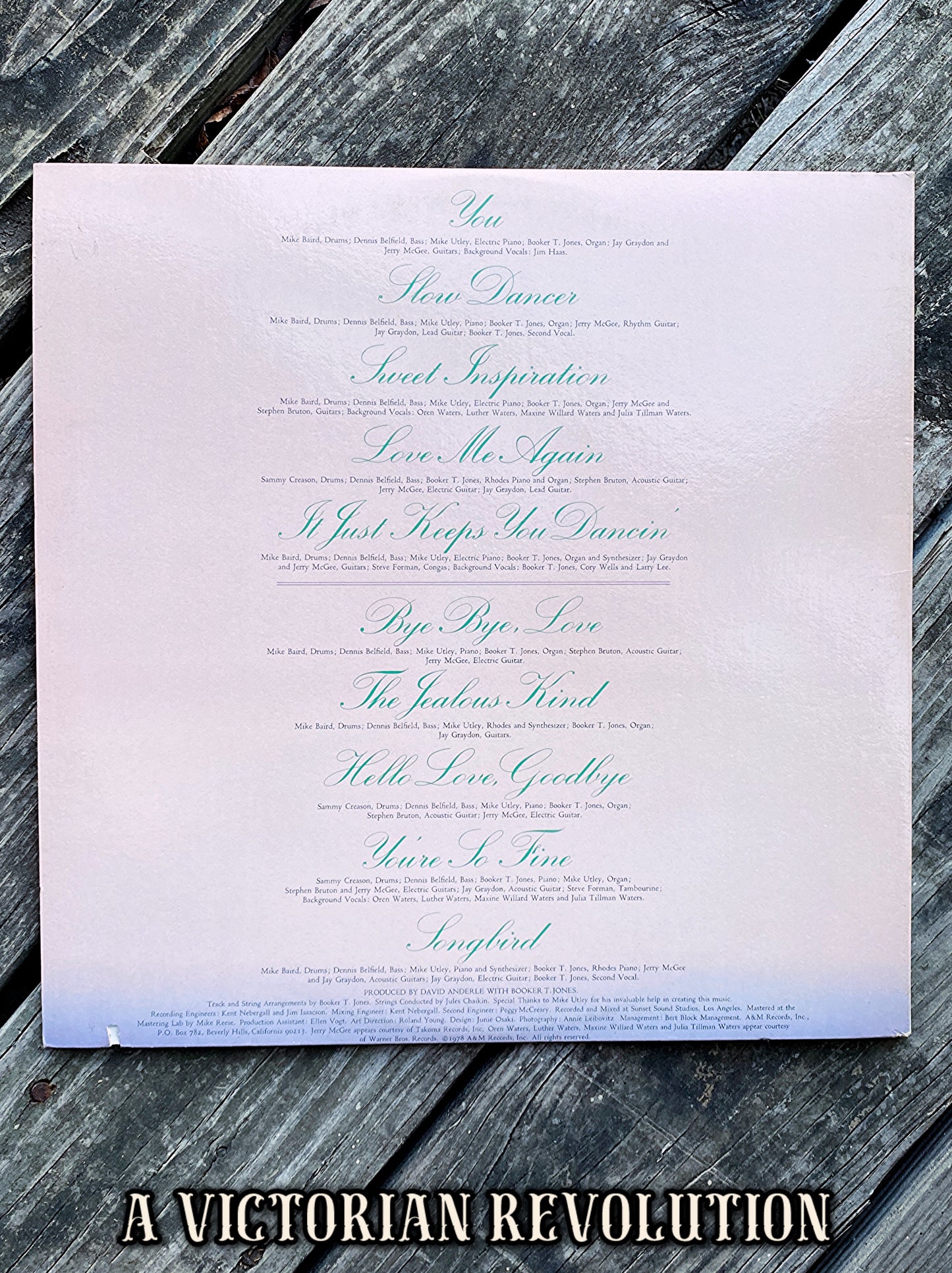 Rita Coolidge – Love Me Again - 1978 - Vinyl LP/Record Album -Used