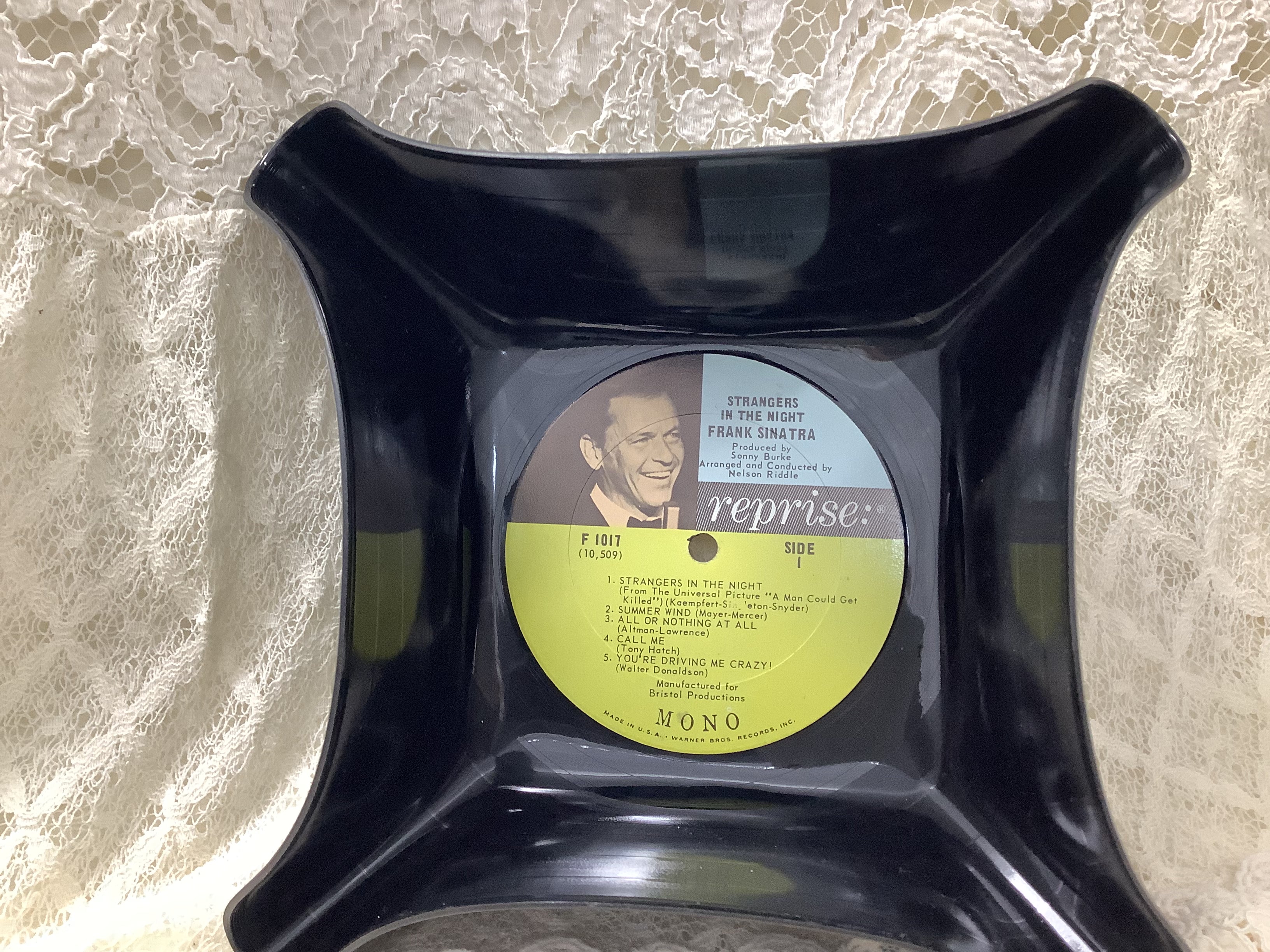 Record Bowl Frank Sinatra