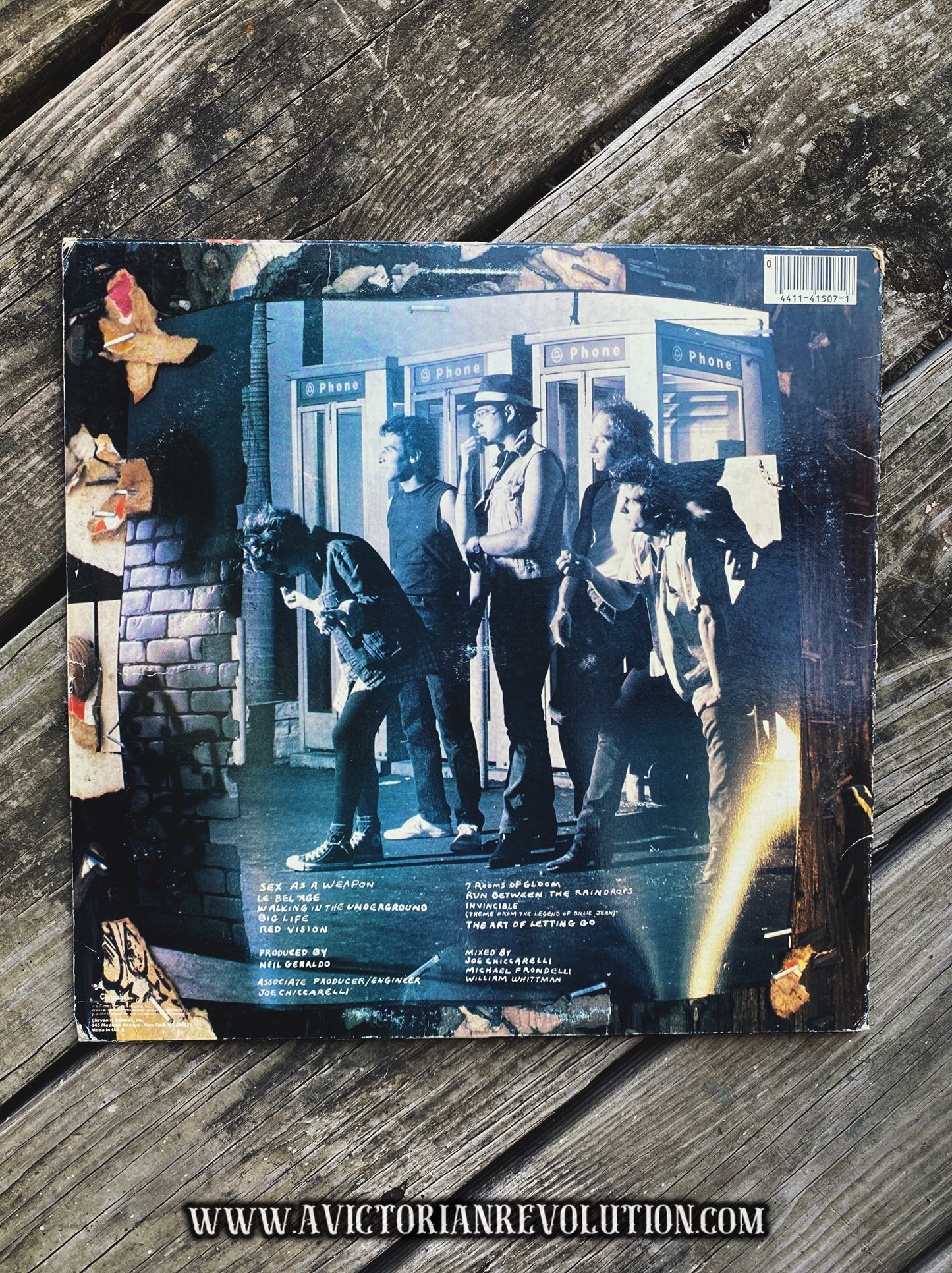 Pat Benatar - Seven The Hard Way - 1985 - Chrysalis Records - Rock - Vinyl LP/Record Album - Used