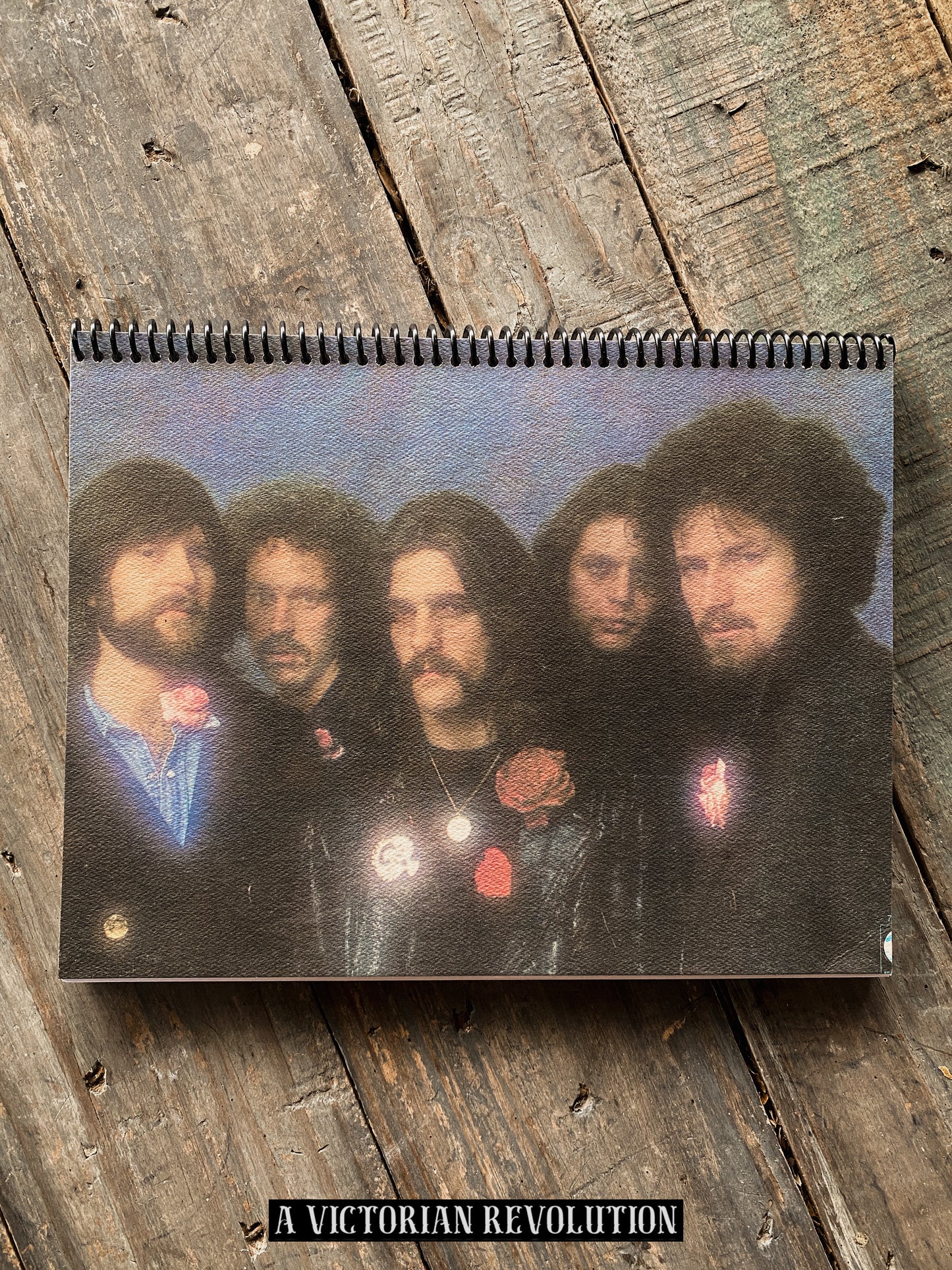 Eagles - One of These Nights - 1975 - Asylum Records - Country Rock - Salvaged + Upcycled Vinyl LP Record Album Cover Notebook