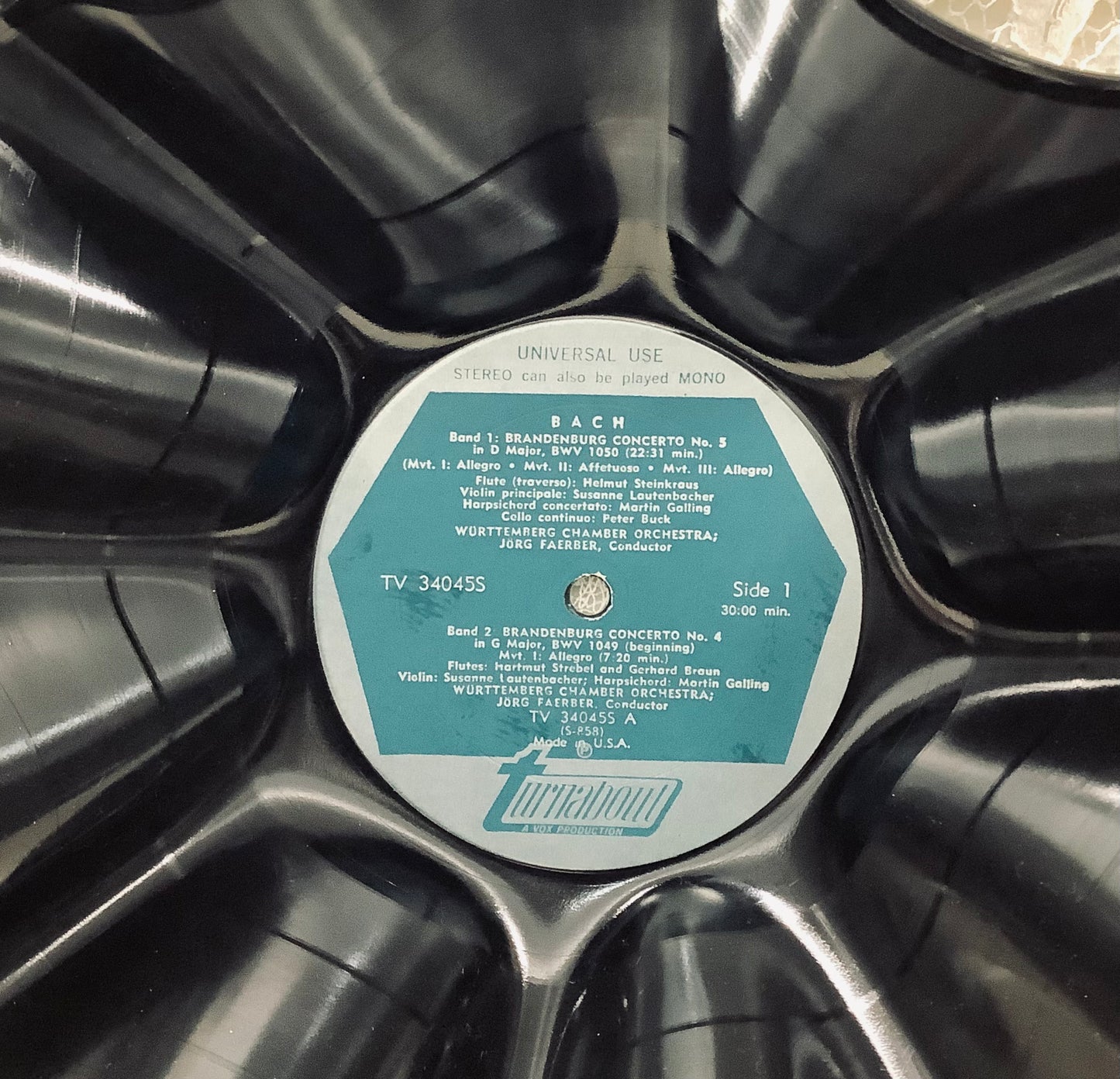 Record Bowl Bach…Brandenburg Concerto