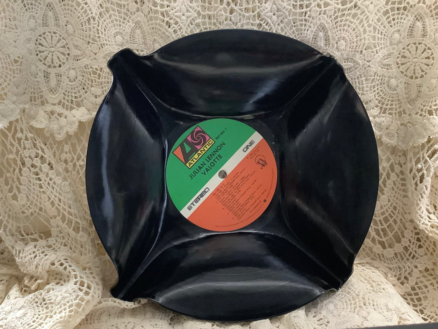 Record Bowl Julian Lennon…Valotte
