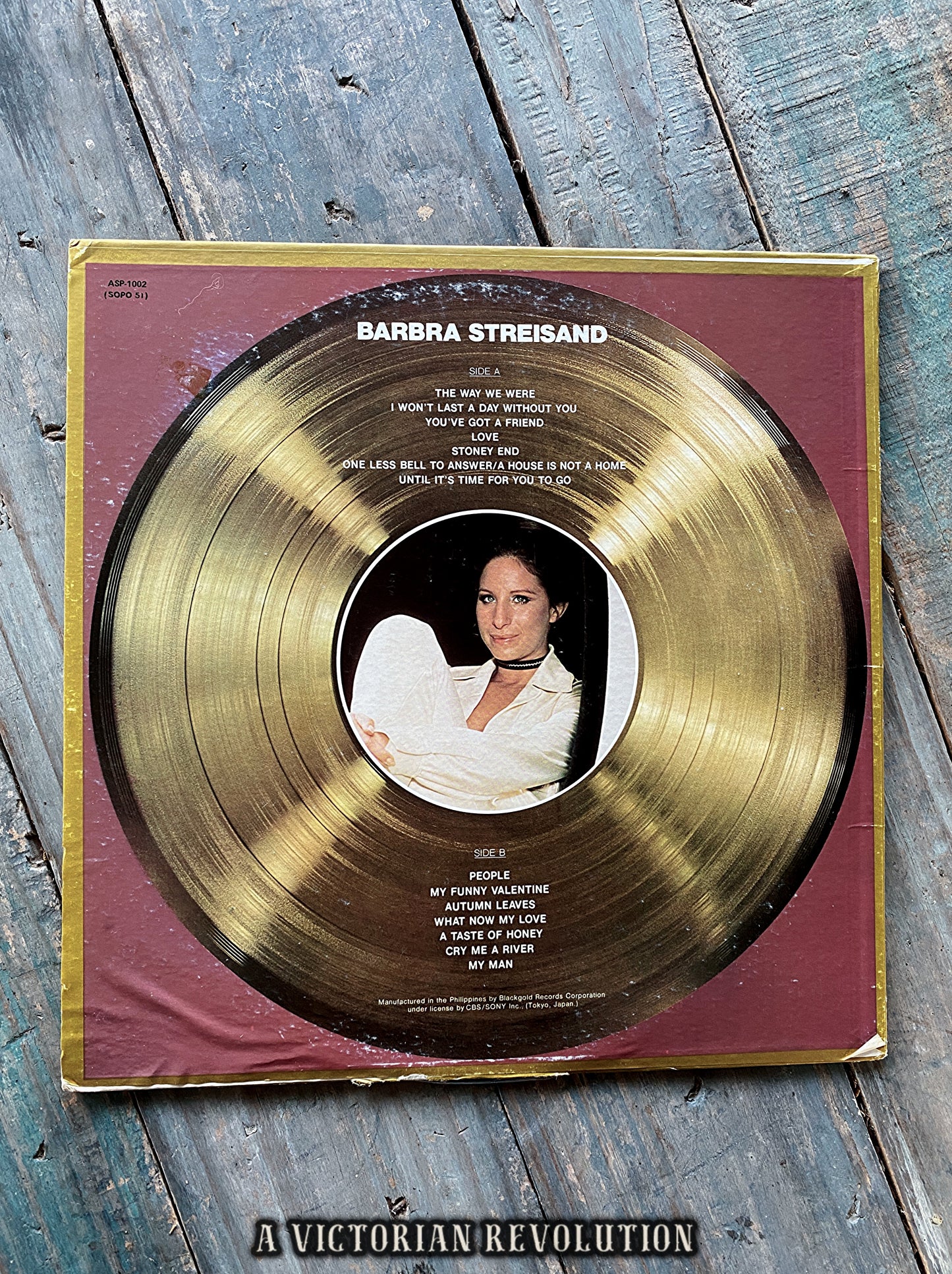 Barbra Streisand - New Gold Disc - 1974 - Blackgold/CBS Sony - Pop - Vinyl LP Record Album - Used