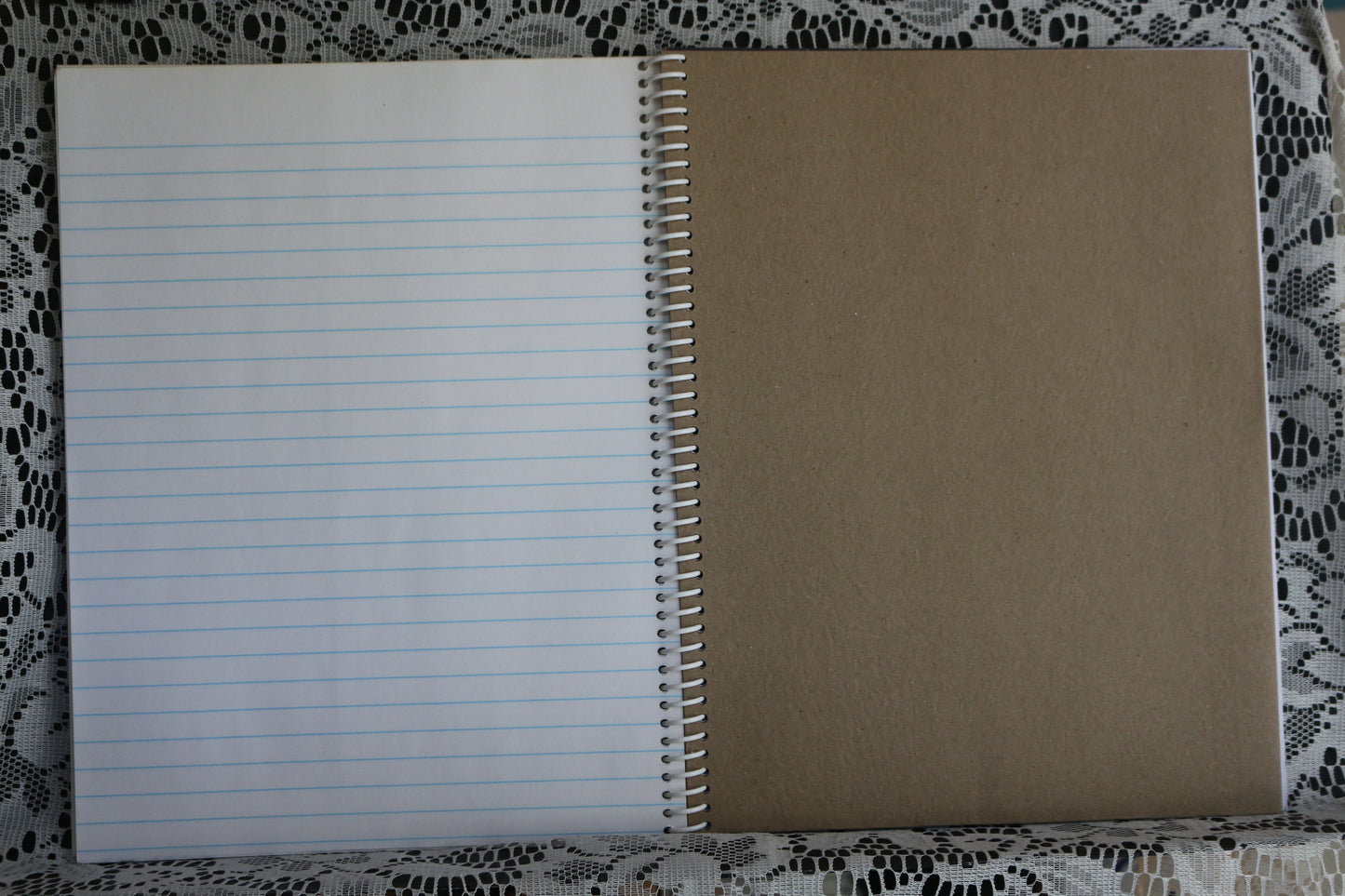 Carter Family Recycled Album Cover Notebook