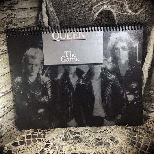 Queen Recycled Album Cover Notebook RARE