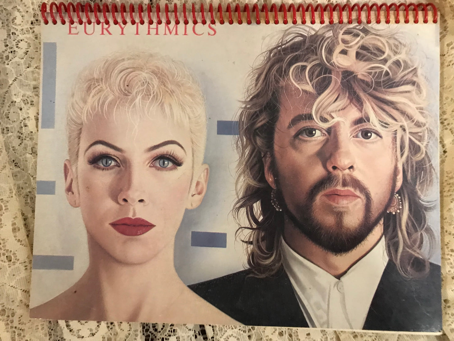 Eurythmics Album Cover Notebook