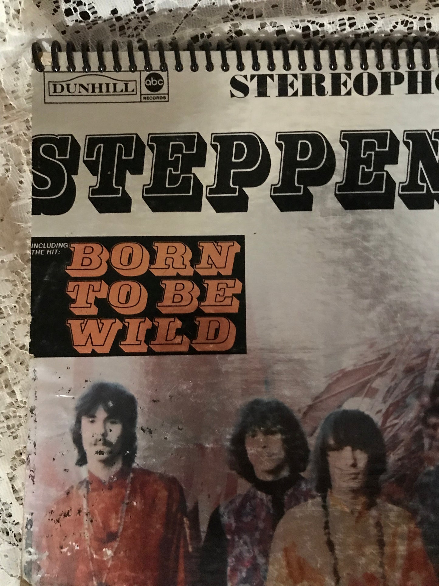 Steppenwolf Born to be Wild Album Cover Notebook