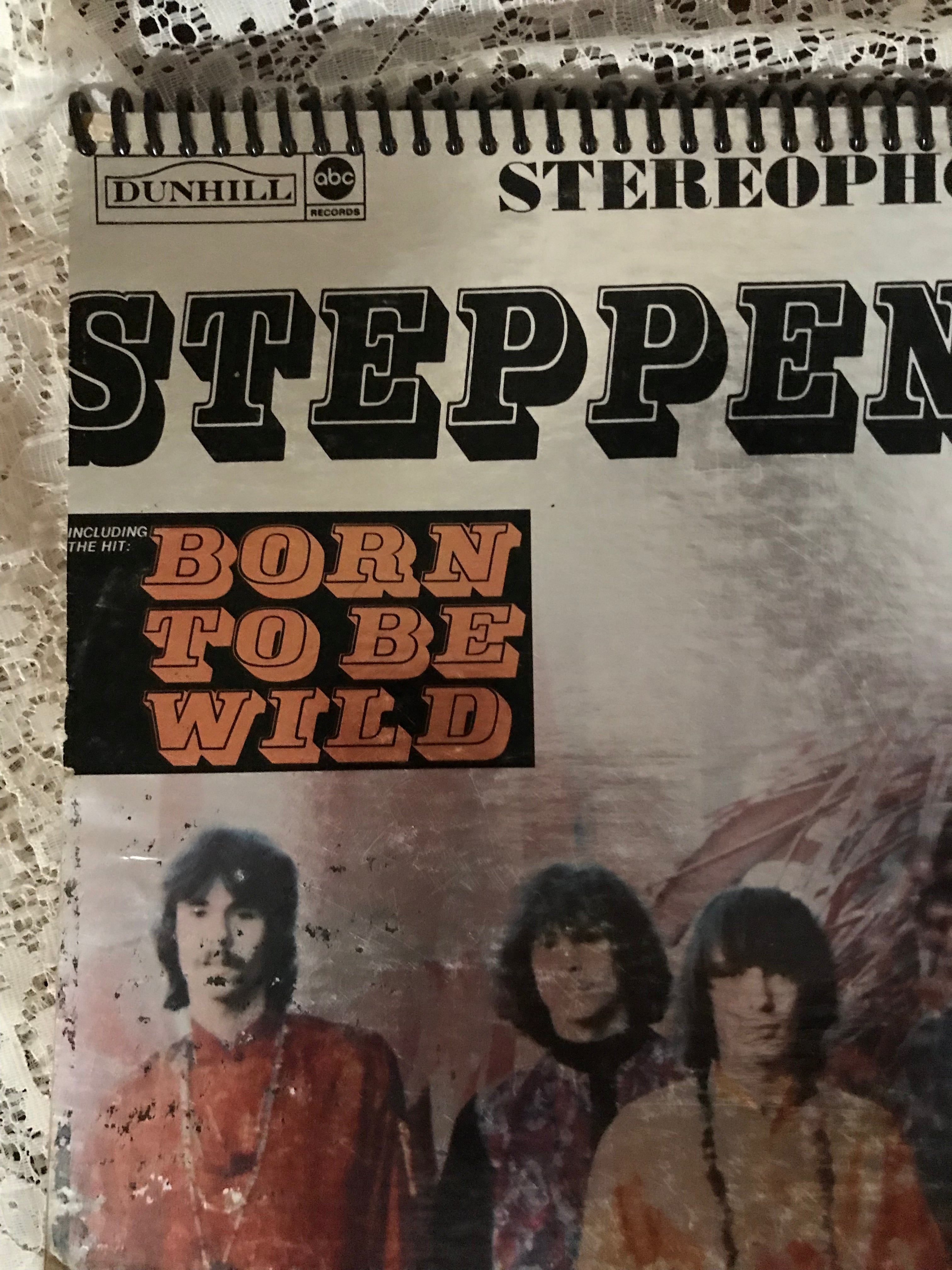 Steppenwolf Born to be Wild Album Cover Notebook