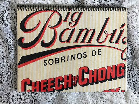 Cheech and Chong Big Bambu Album Cover Notebook