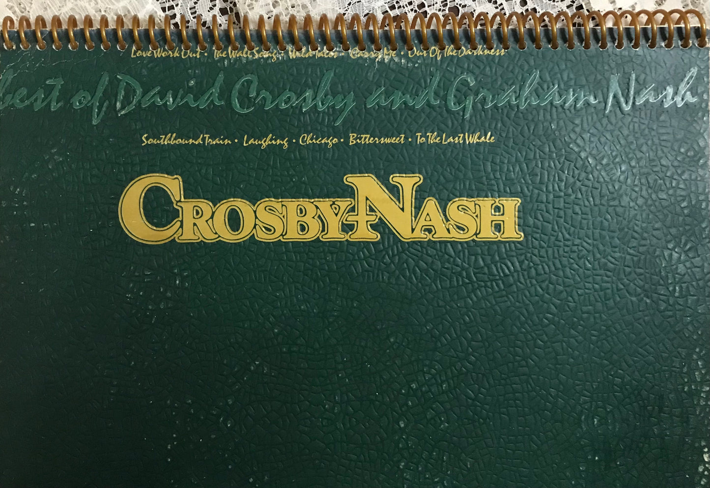 Crosby / Nash  The Best Of Album Cover Notebook