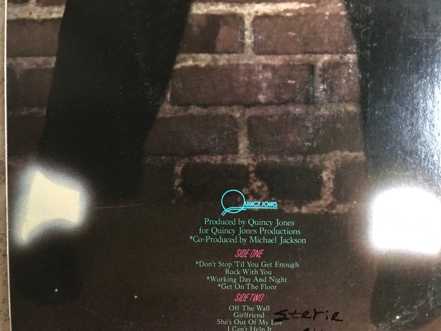 Michael Jackson Off the Wall Album Cover Notebook