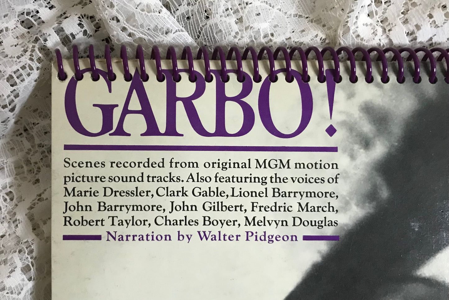 Garbo Album Cover Notebook