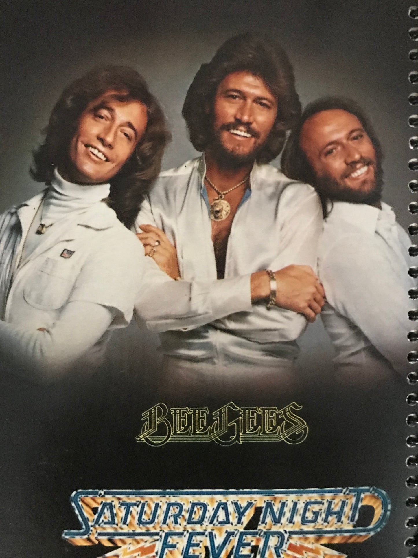 Saturday Night Fever Bee Gees Album Cover Notebook