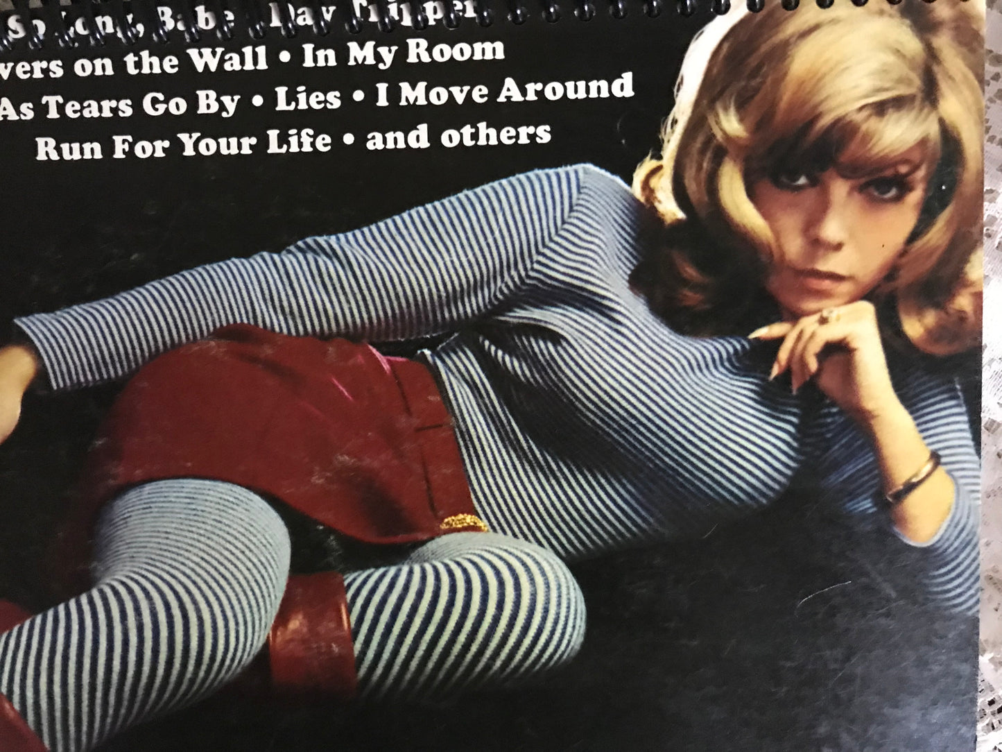 Nancy Sinatra Boots Album Cover Notebook