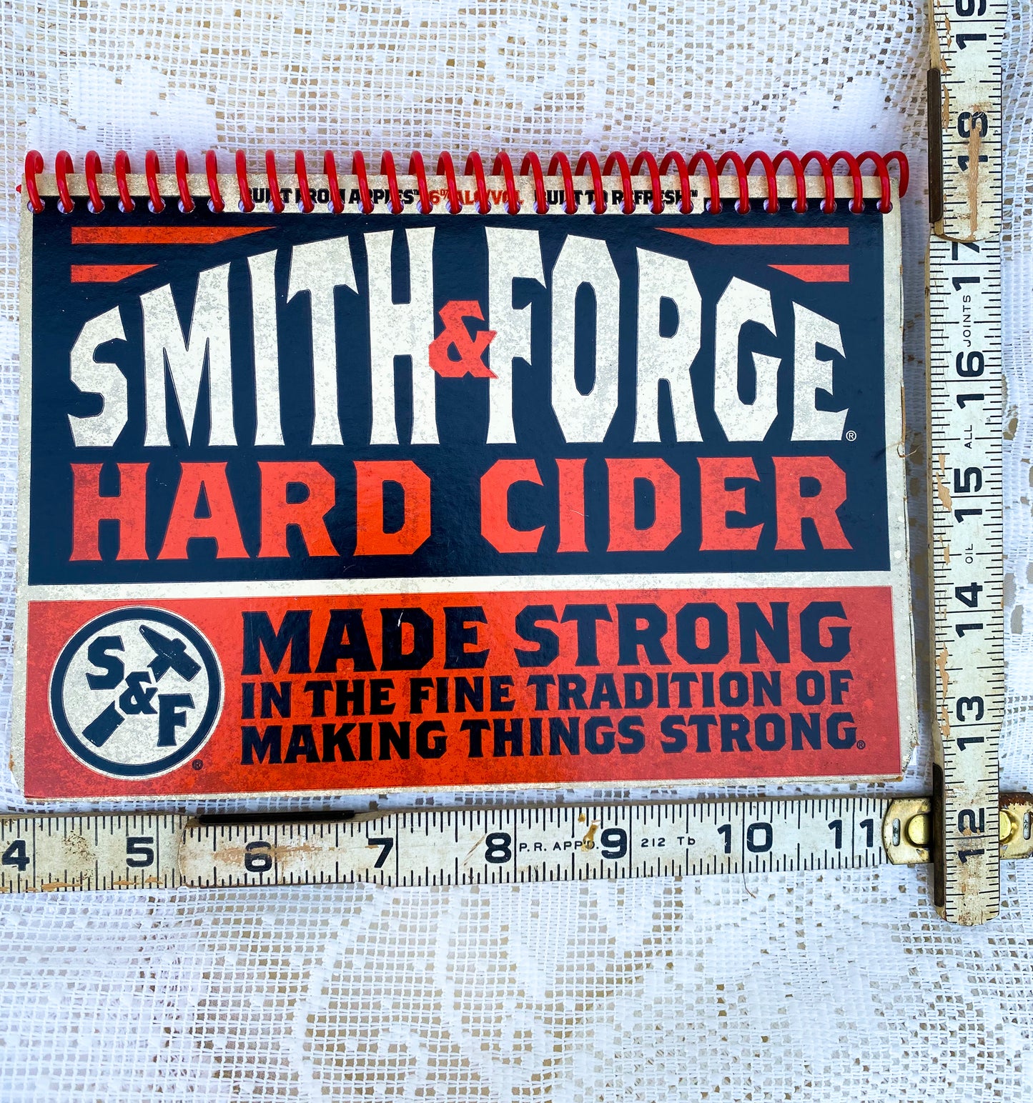 Smith & Forge Hard Cider Recycled Beer Carton Notebook