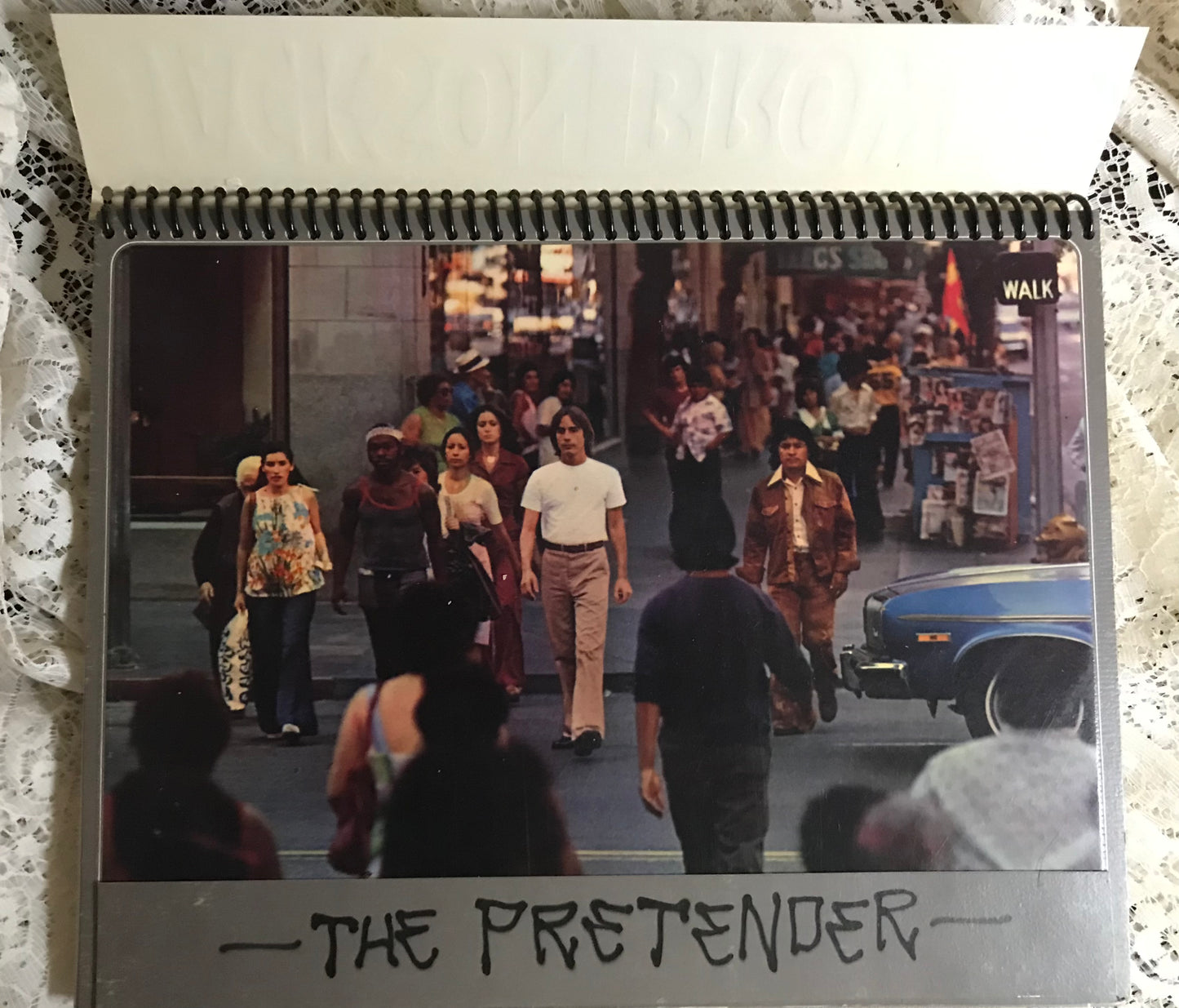Jackson Browne The Pretender Album Cover notebook