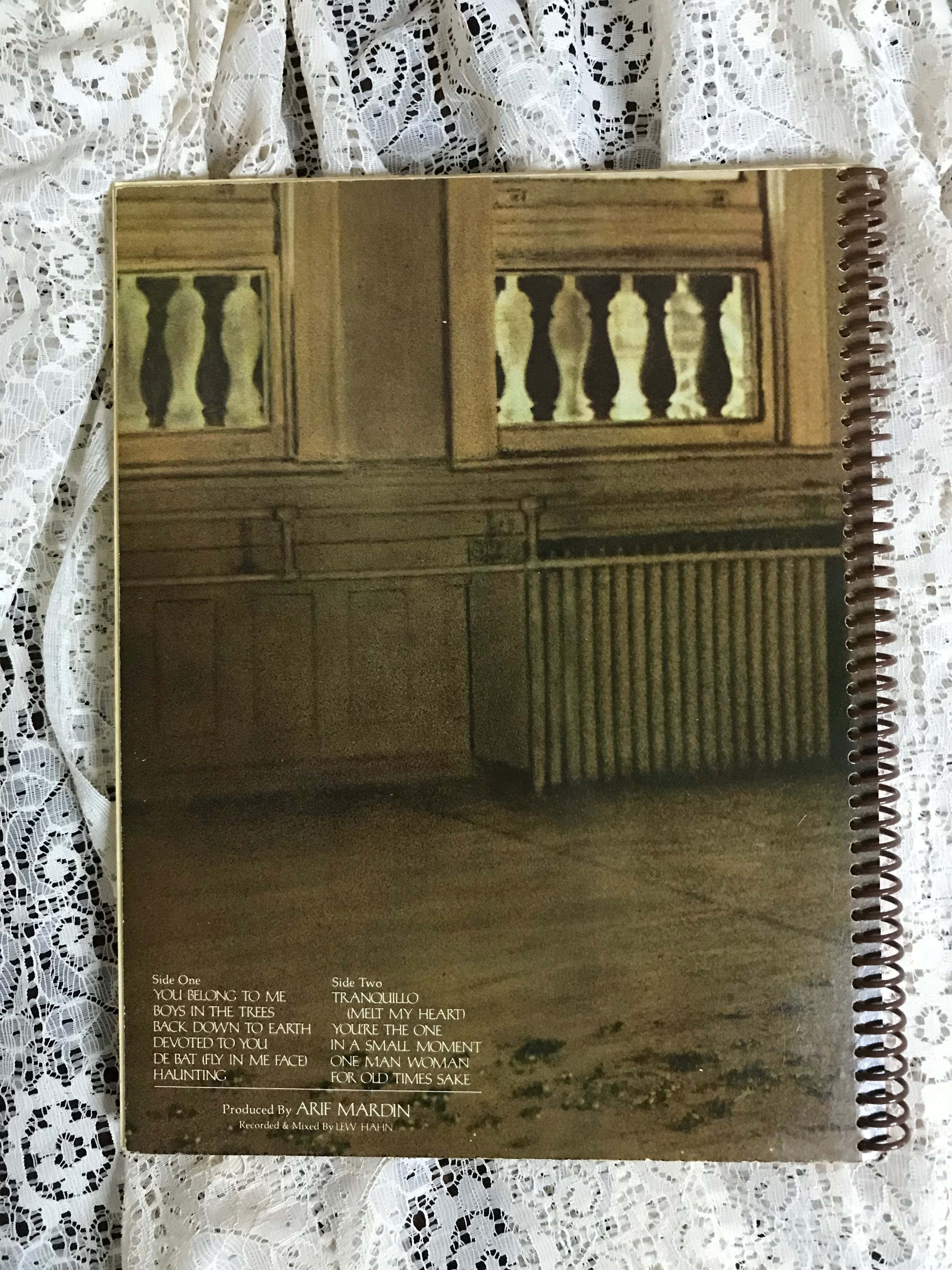 Carly Simon Boys in the Trees Album Cover Notebook