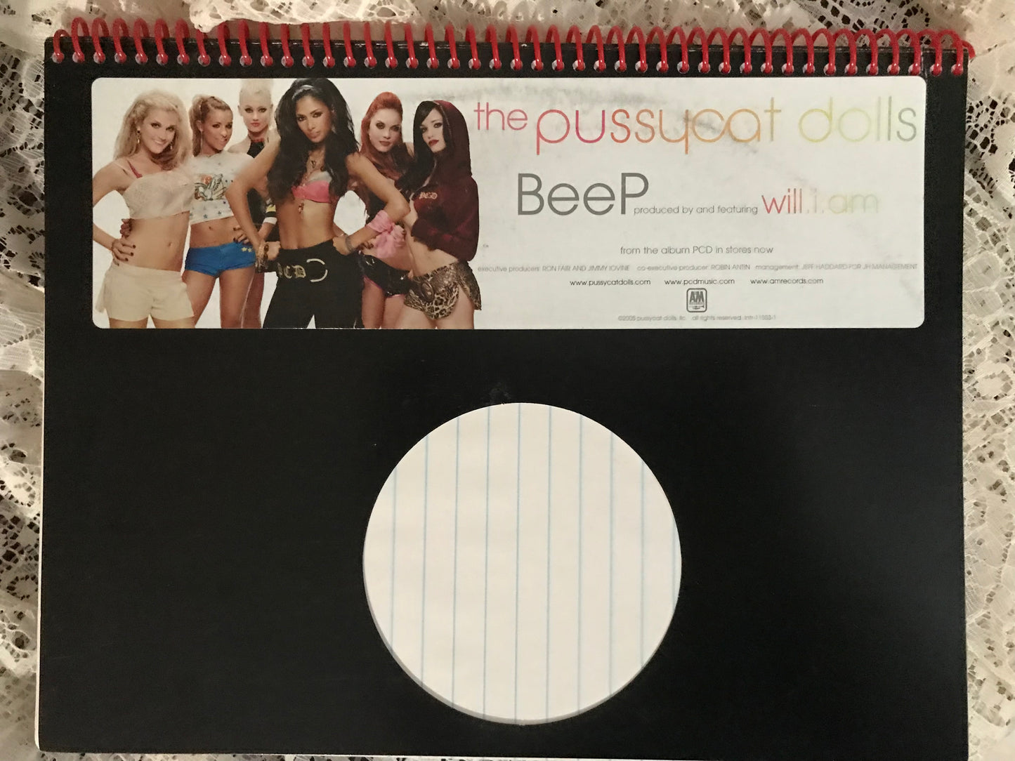 Pussycat Dolls Album Cover Notebook