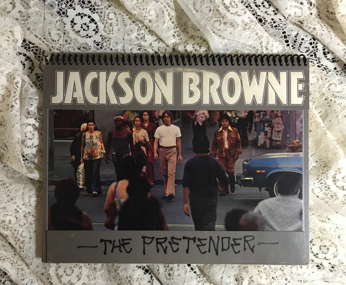 Jackson Browne The Pretender Album Cover notebook