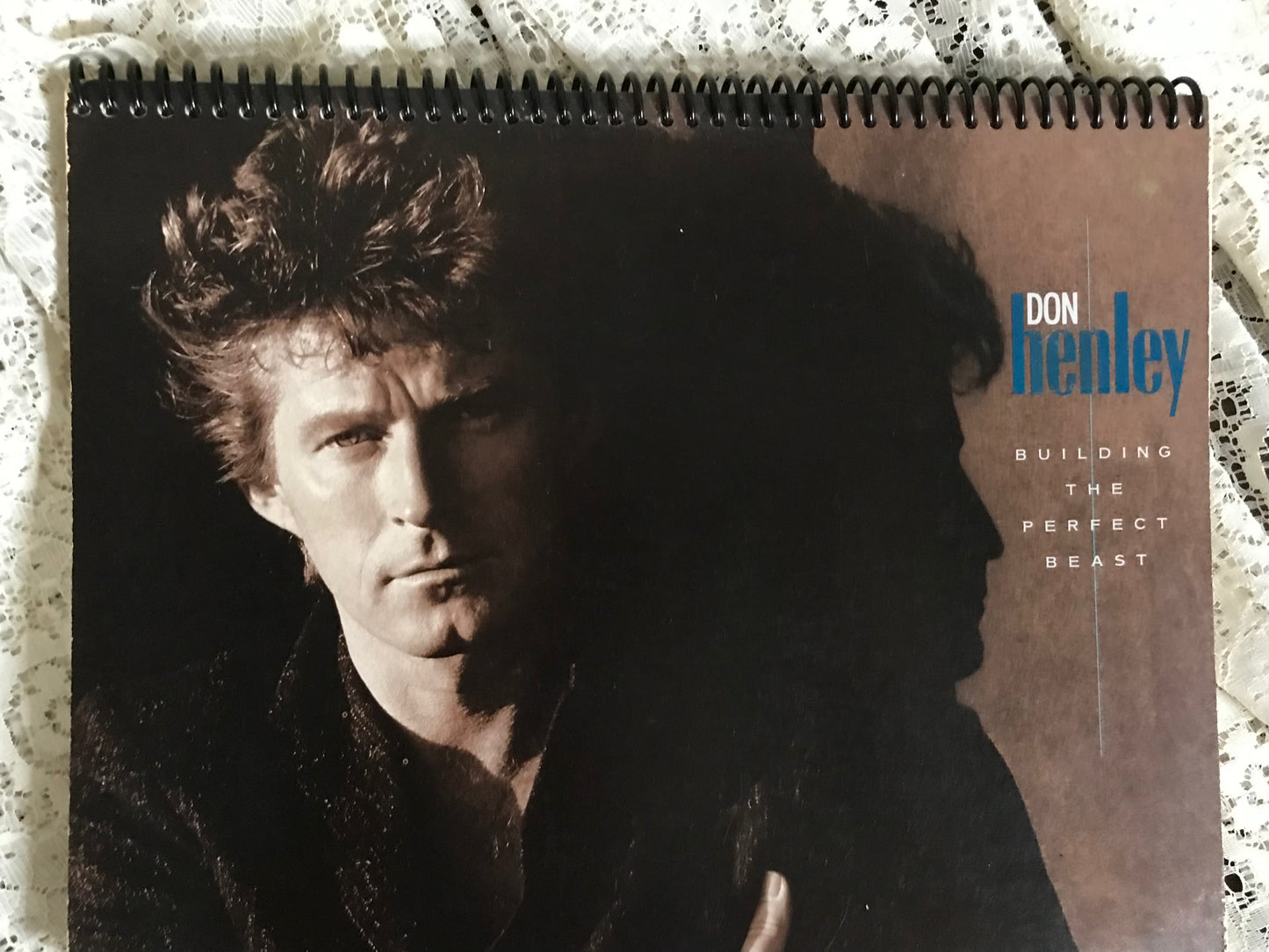 Don Henley Building The Perfect Beast Album Cover Notebook