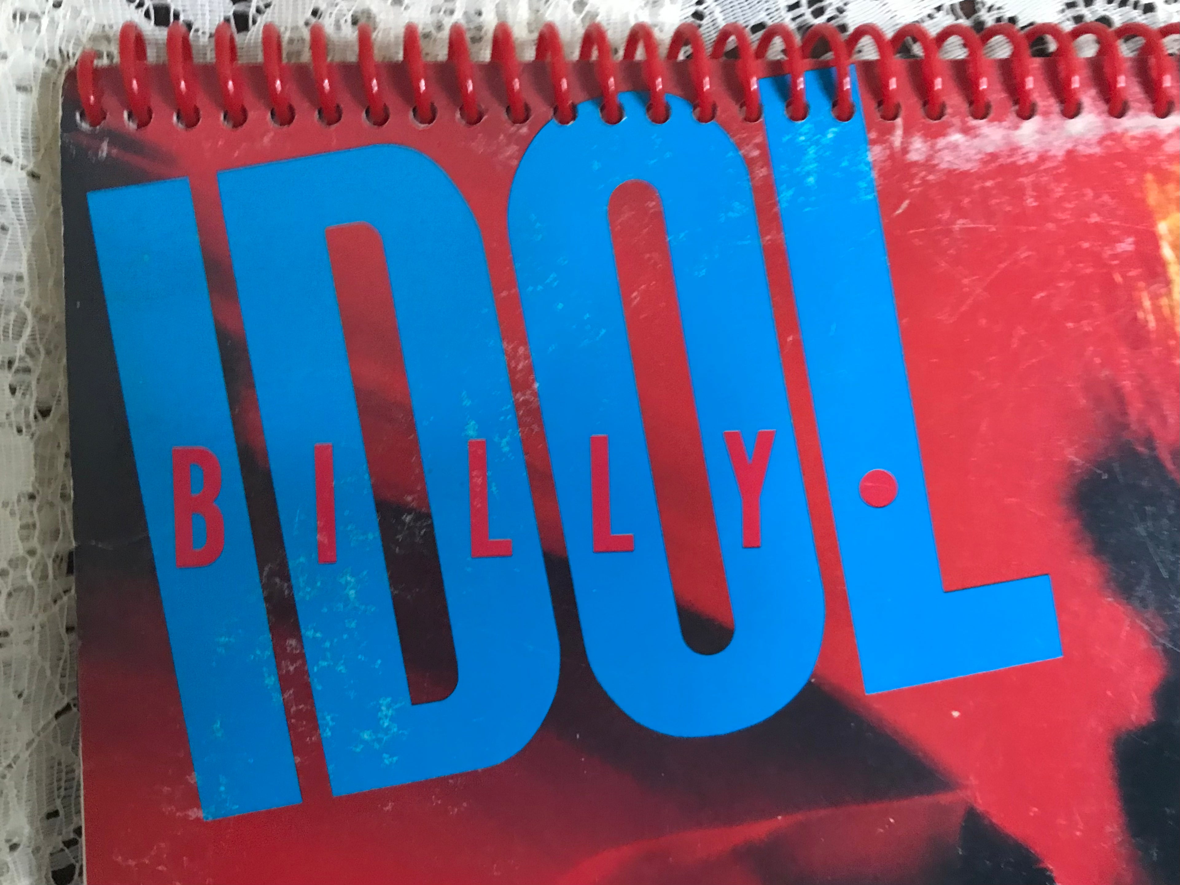 Billy Idol Rebel Yell Album Cover Notebook