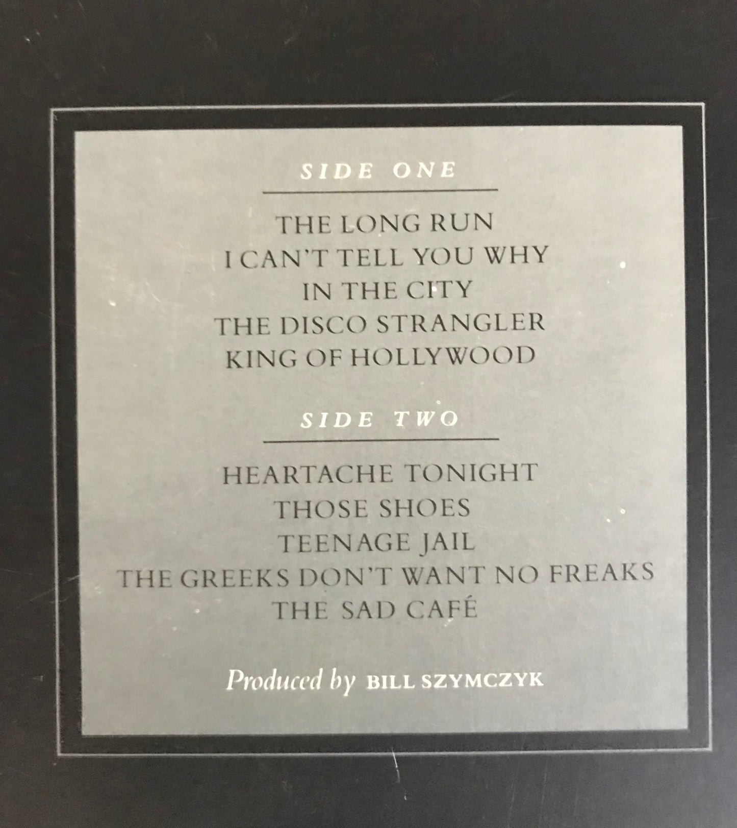 Eagles The Long Run Album Cover Notebook