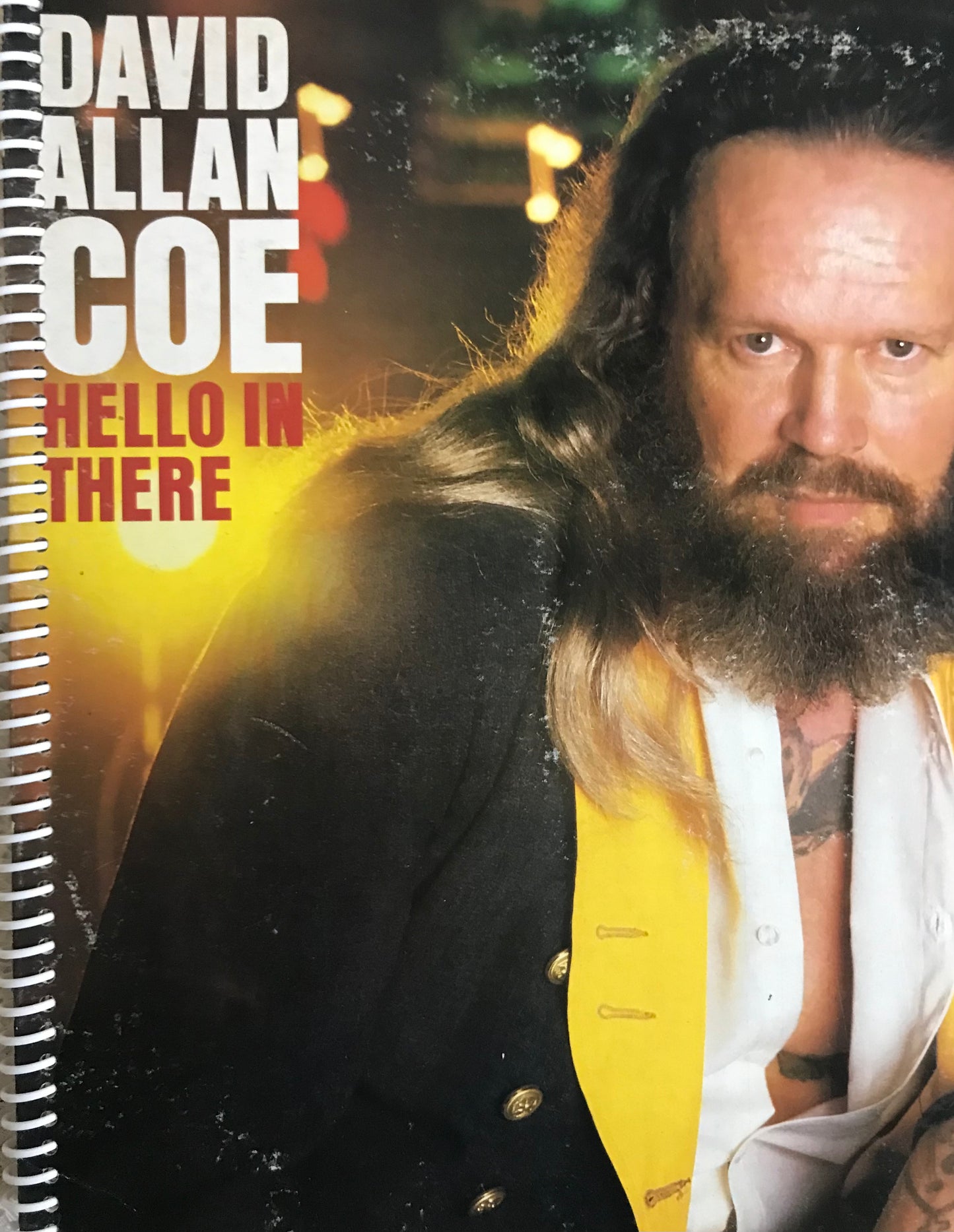David Allan Coe Album Cover Notebook