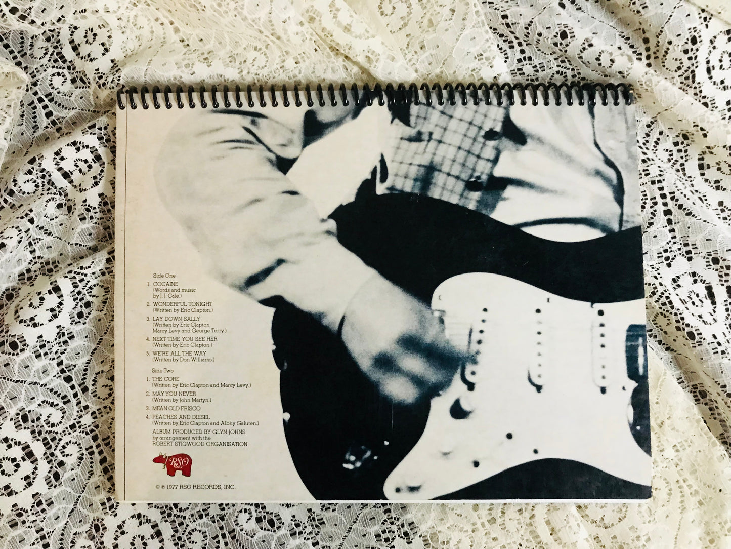 Eric Clapton Album Cover Notebook