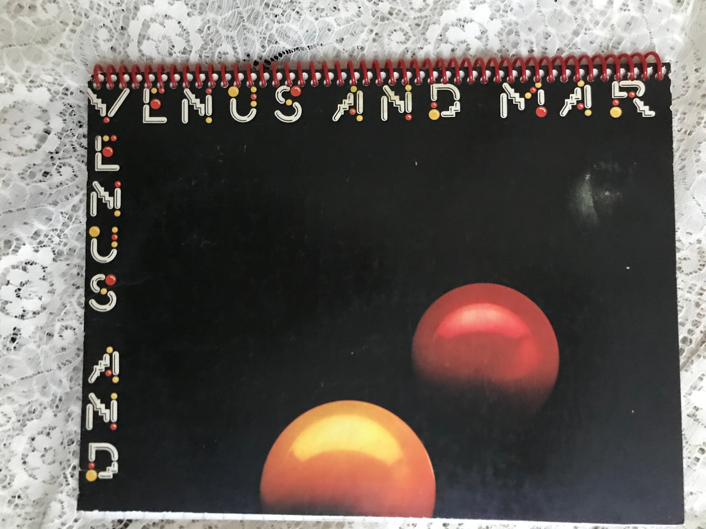 Paul McCartney Venus and Mars Album Cover Notebook