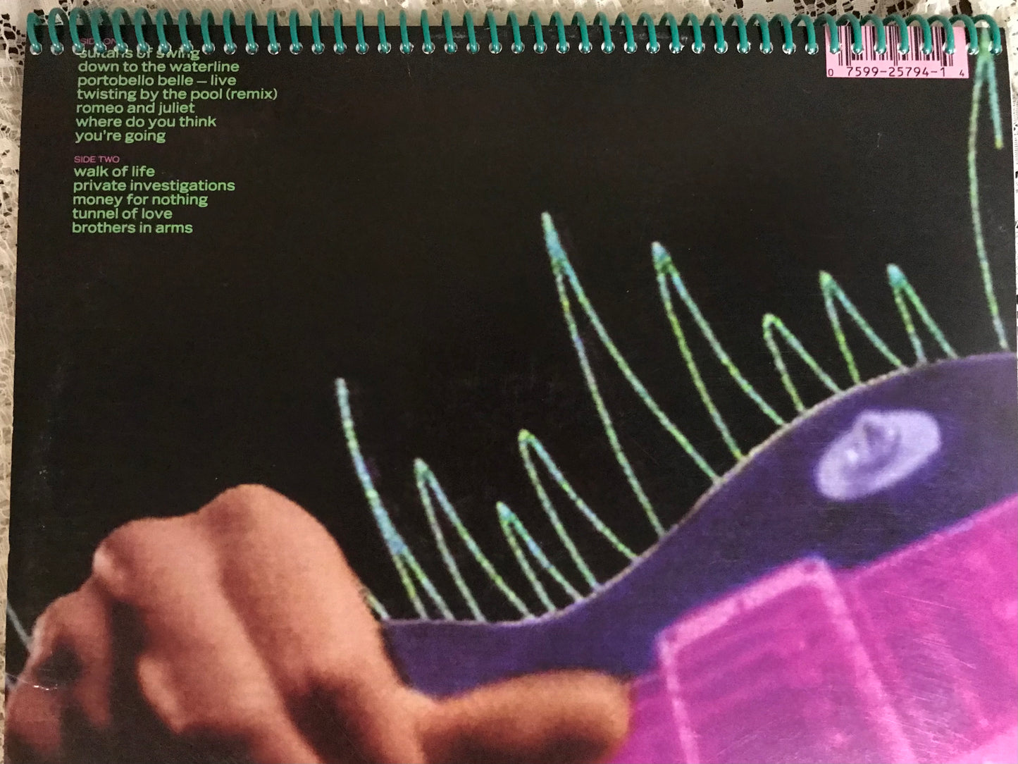 Dire Sraits Album Cover Notebook