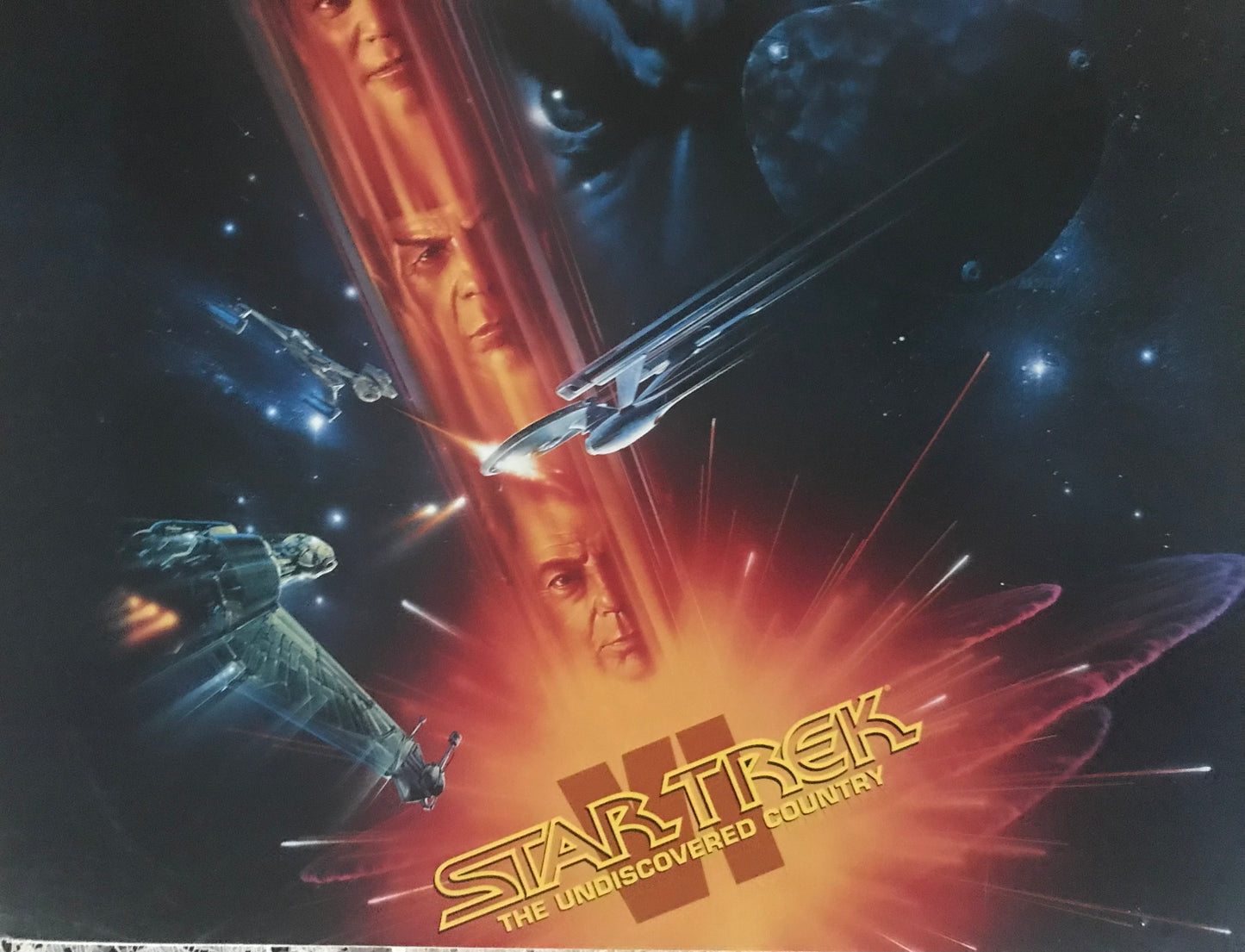 Star Trek VI The Undiscovered Country Album Cover Notebook
