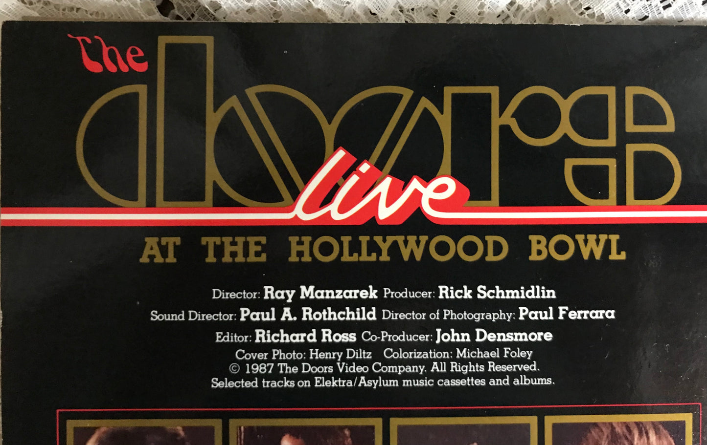 Doors Live Album Cover Notebook