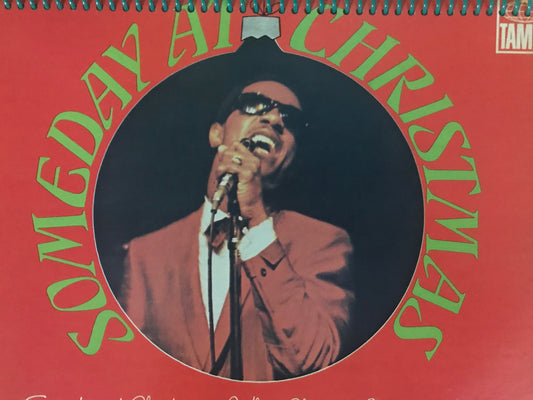 Stevie Wonder Some Day at Christmas Album Cover Notebook
