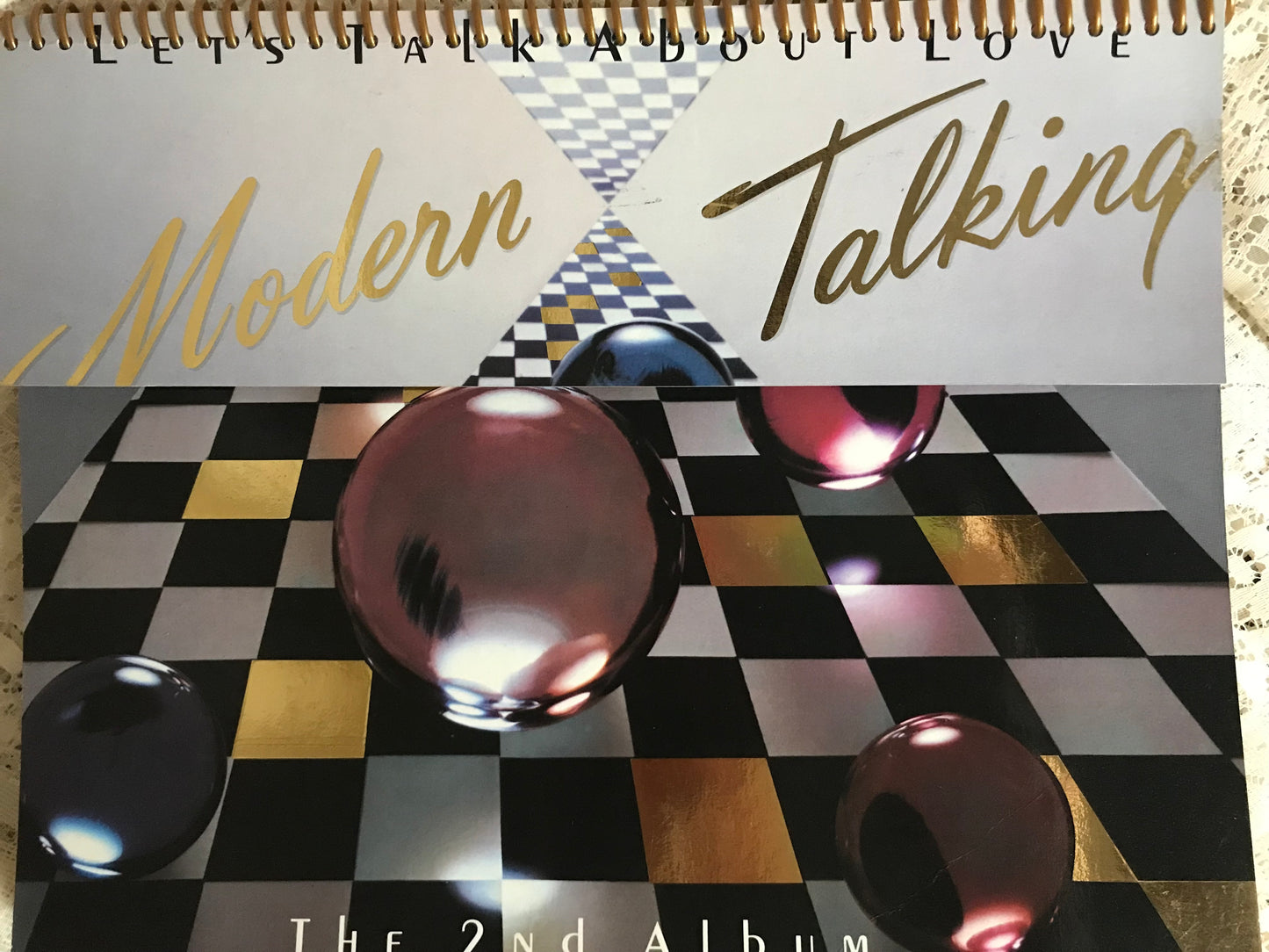 Modern Talking Album Cover Notebook