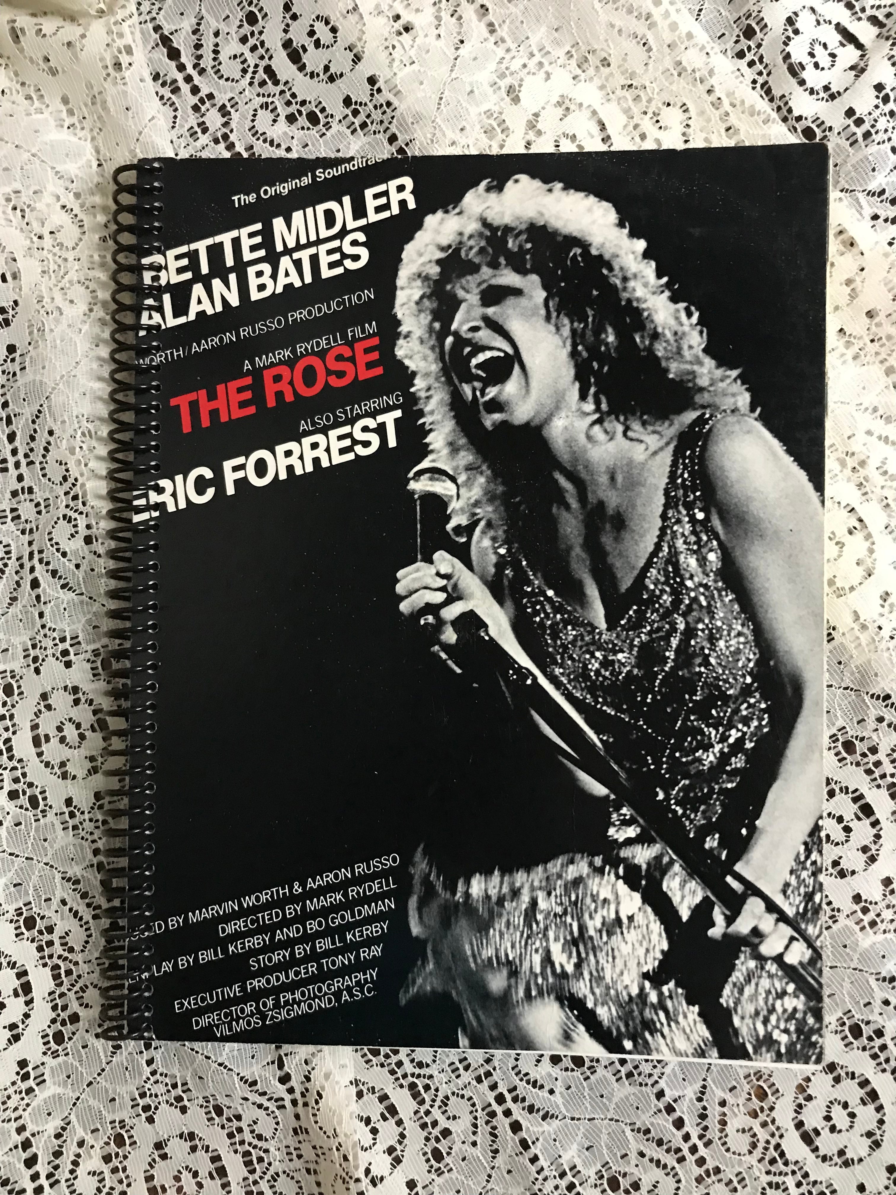 Bette Midler The Rose Album Cover Notebook