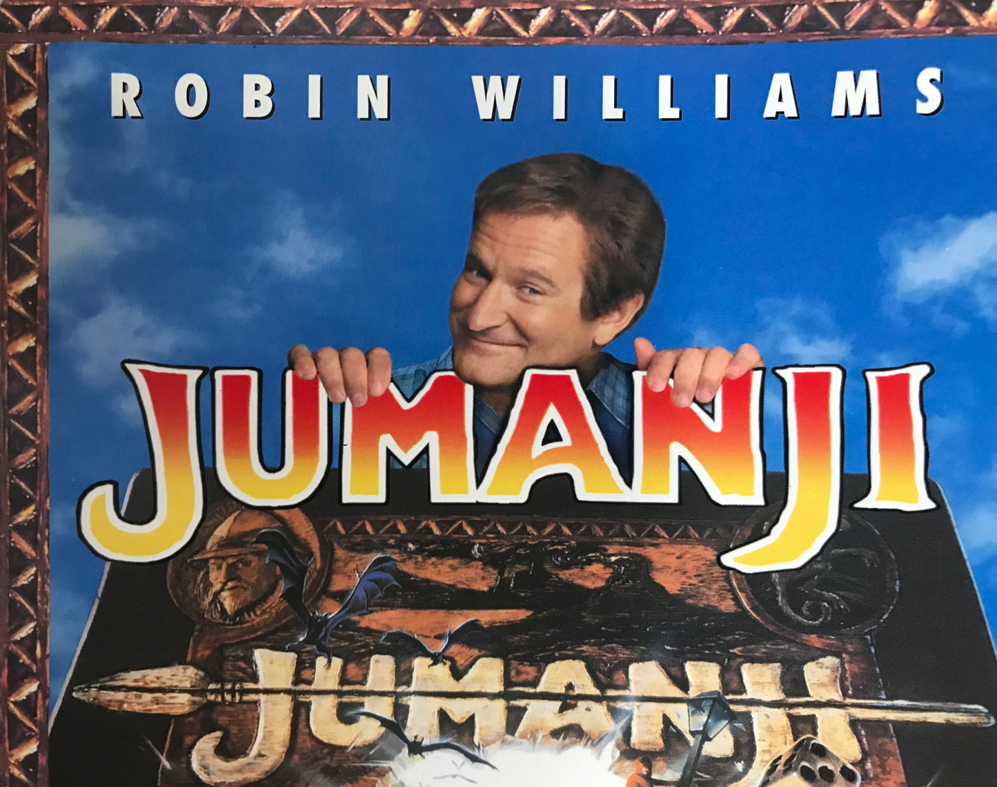 Jumanji Robin Williams Album Cover Notebook