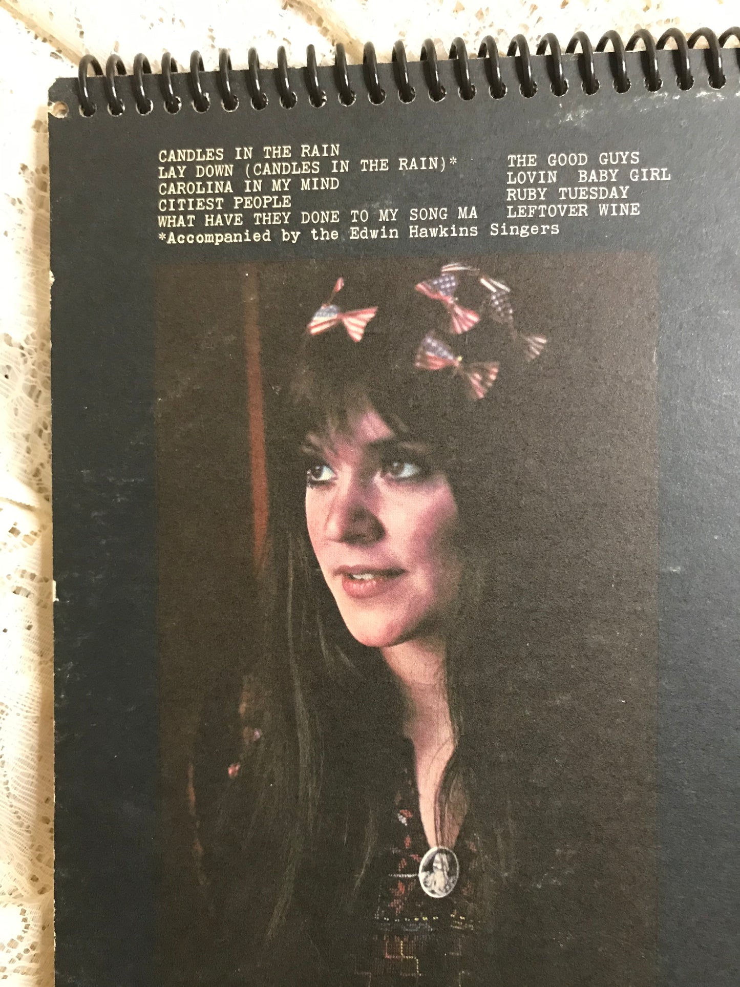Melanie Lay Down Candles Album Cover Notebook