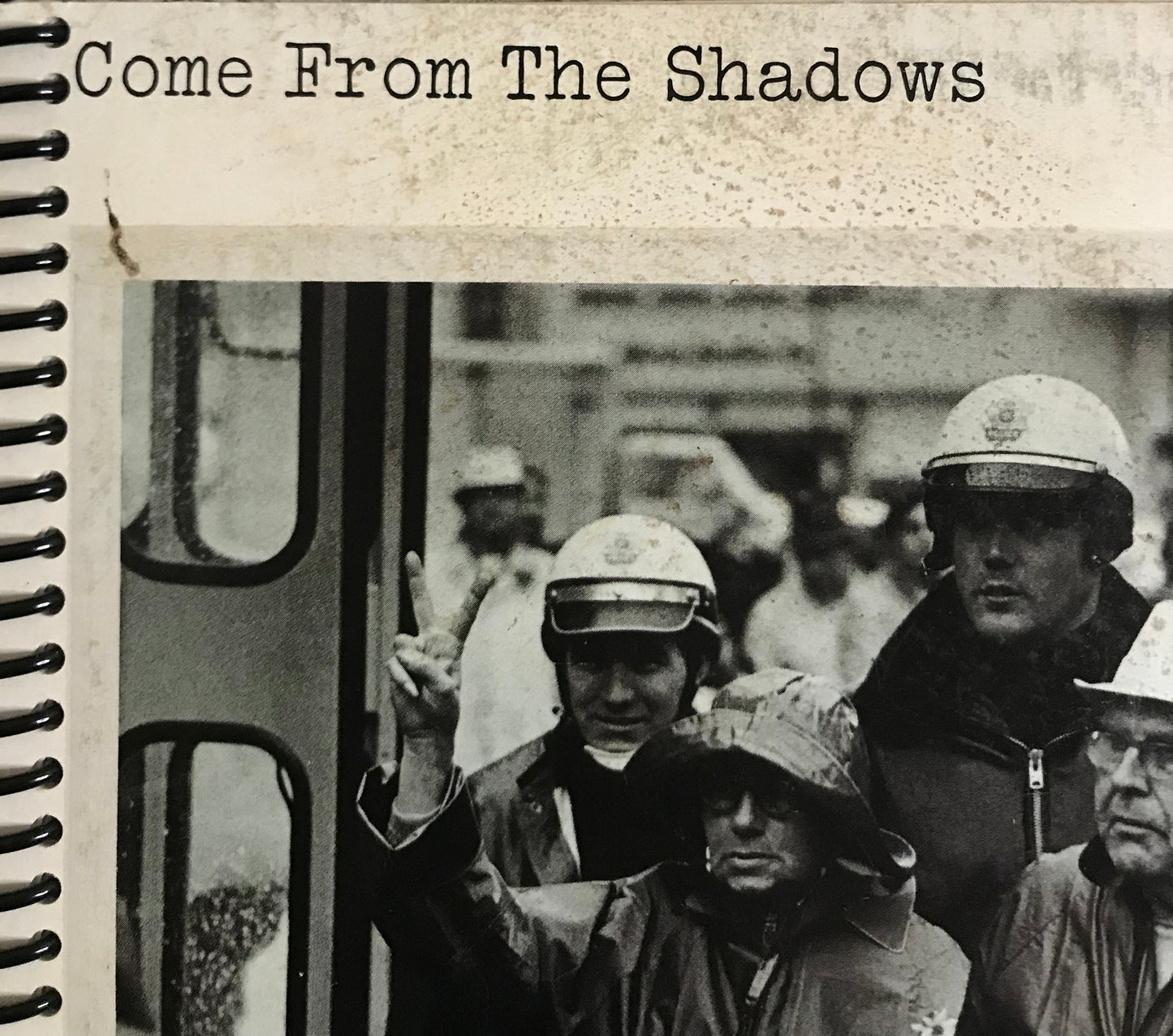Joan Baez Come From The Shadows Album Cover Notebook