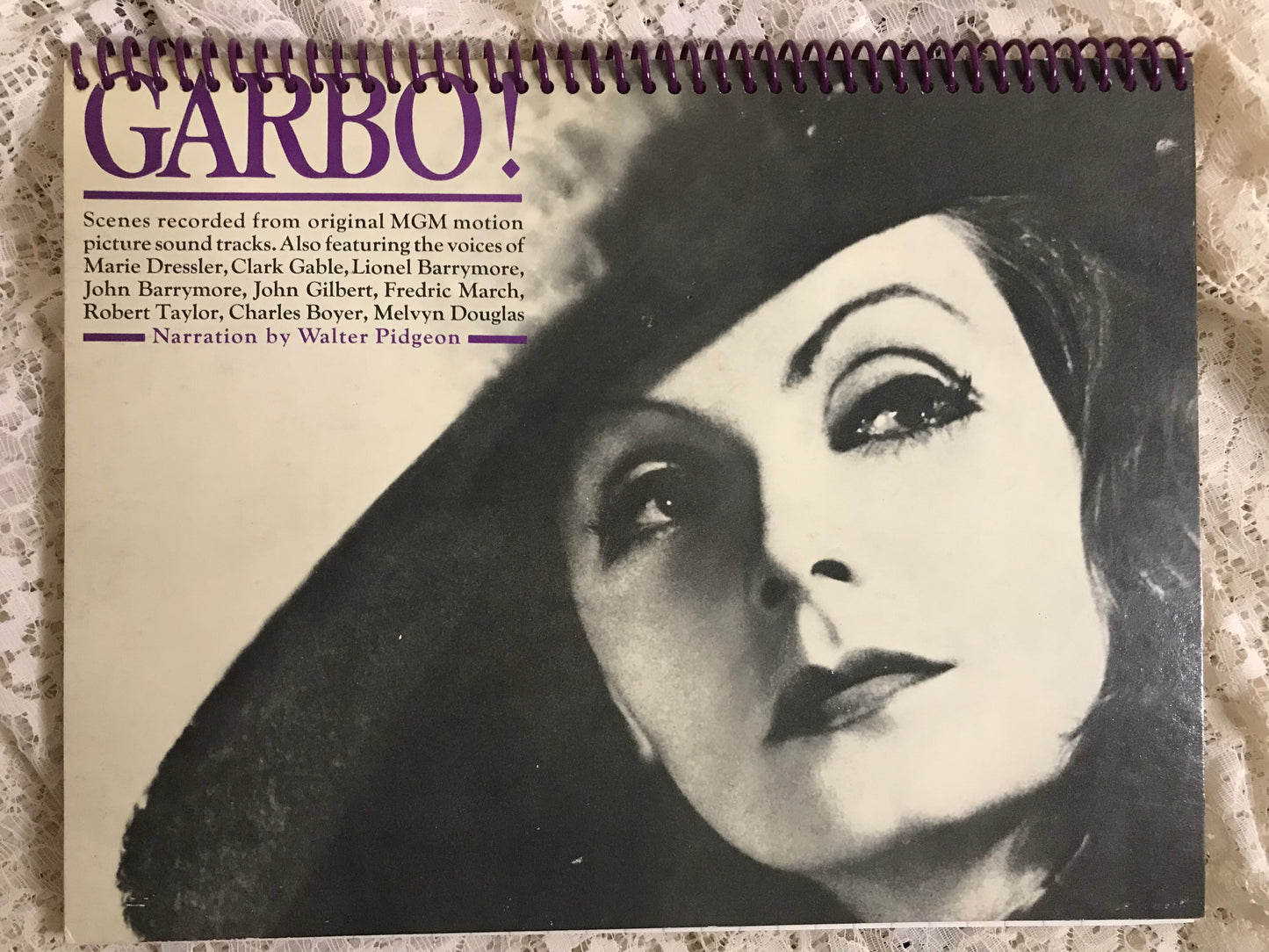 Garbo Album Cover Notebook