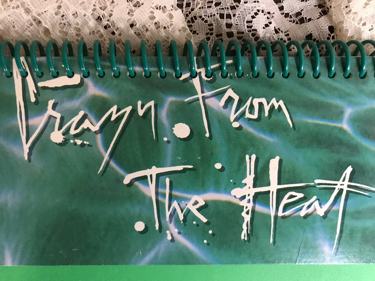 David Lee Roth  Crazy From the Heart Album Cover Notebook
